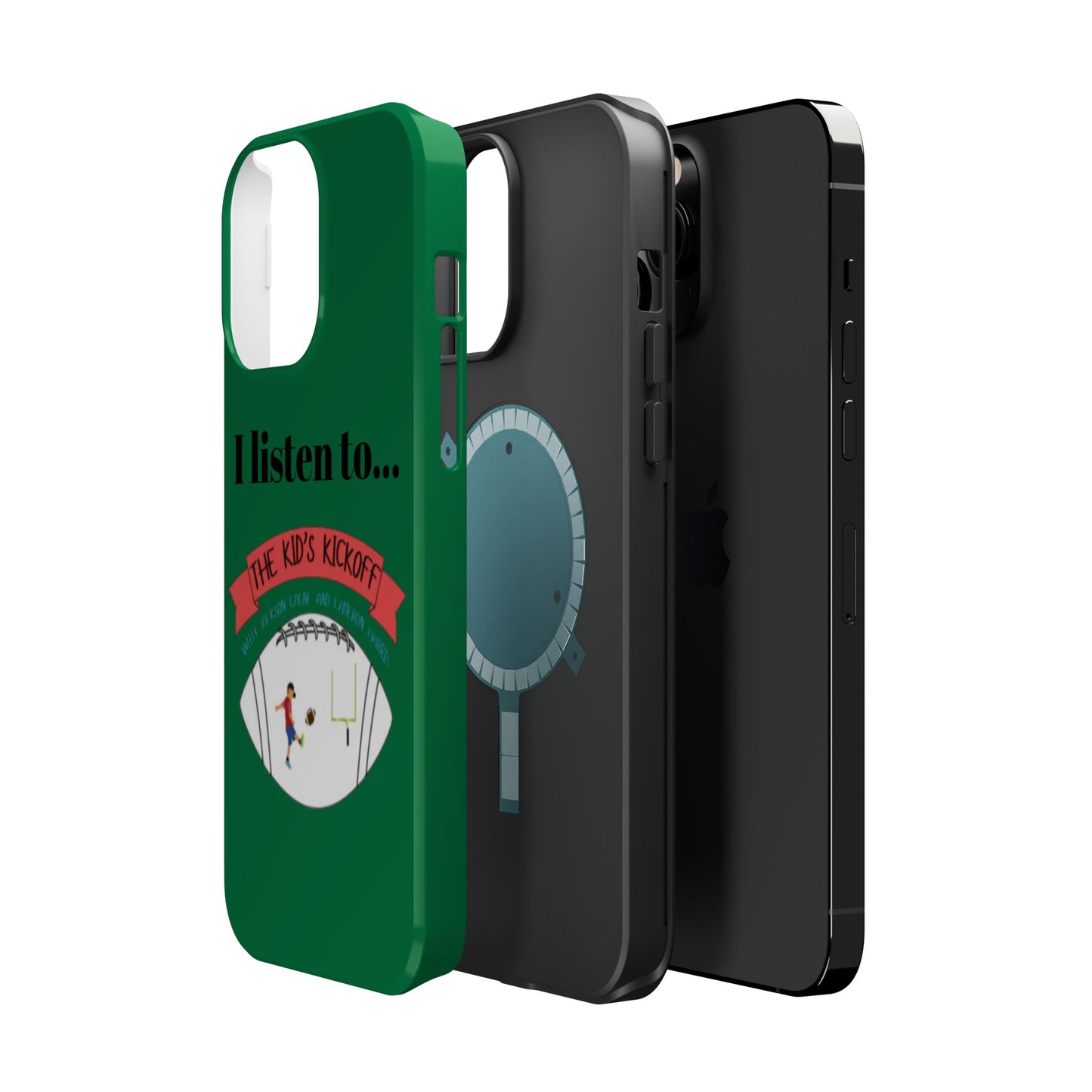 I Listen To... The Kid's Kickoff - Phone Case