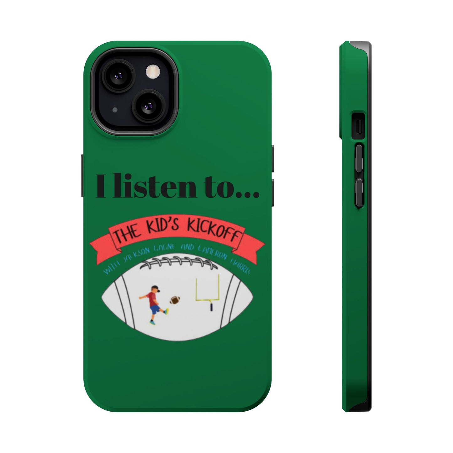 I Listen To... The Kid's Kickoff - Phone Case
