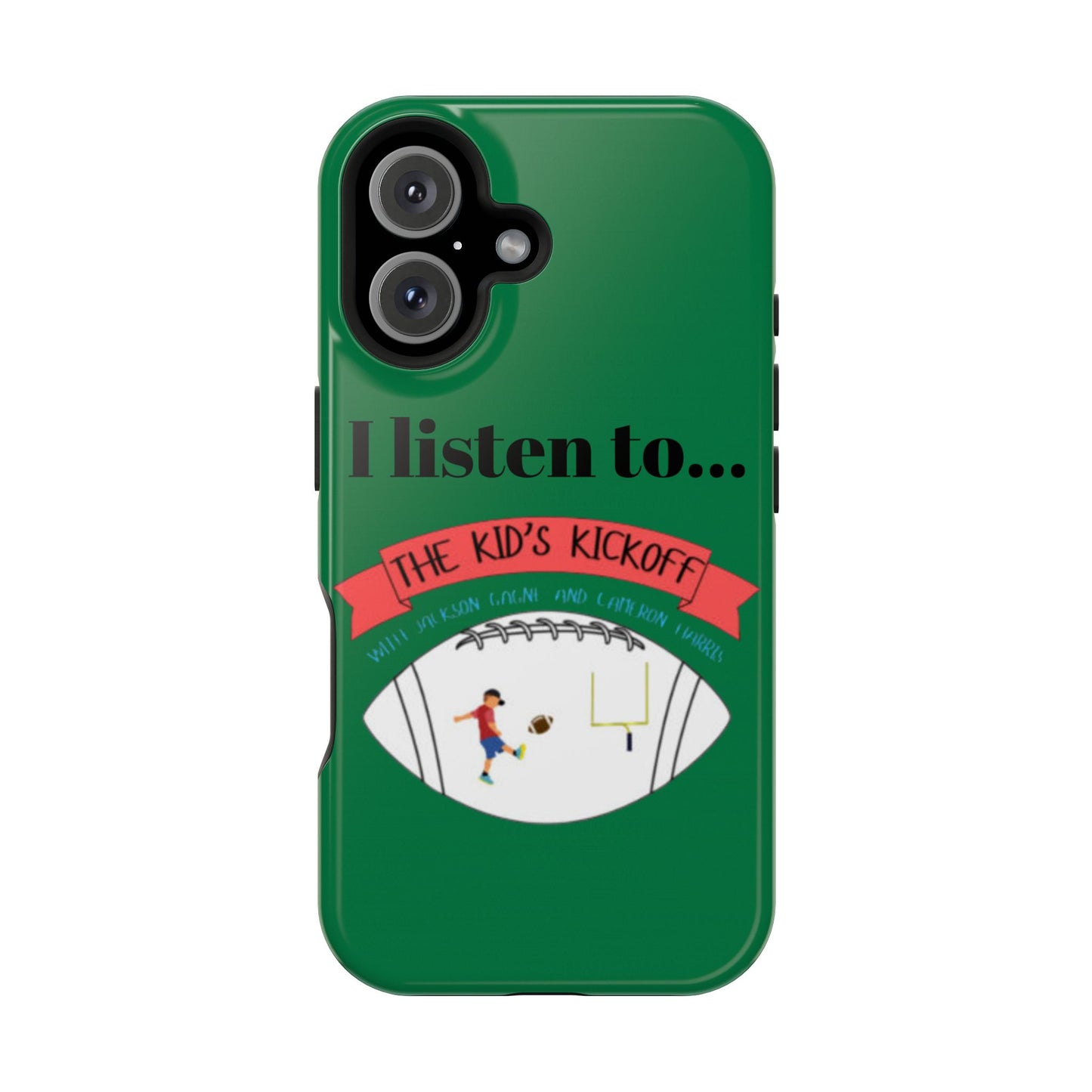 I Listen To... The Kid's Kickoff - Phone Case