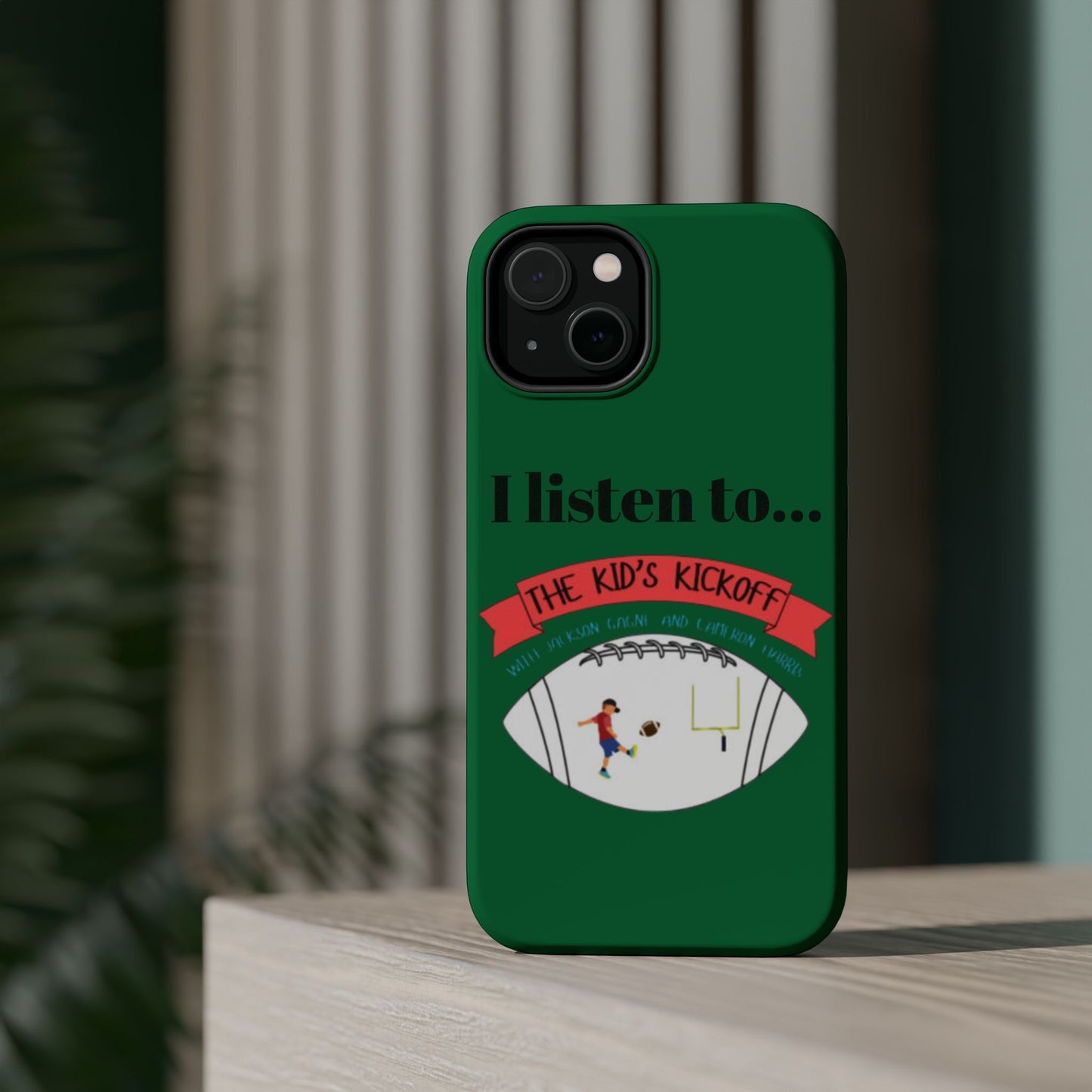 I Listen To... The Kid's Kickoff - Phone Case