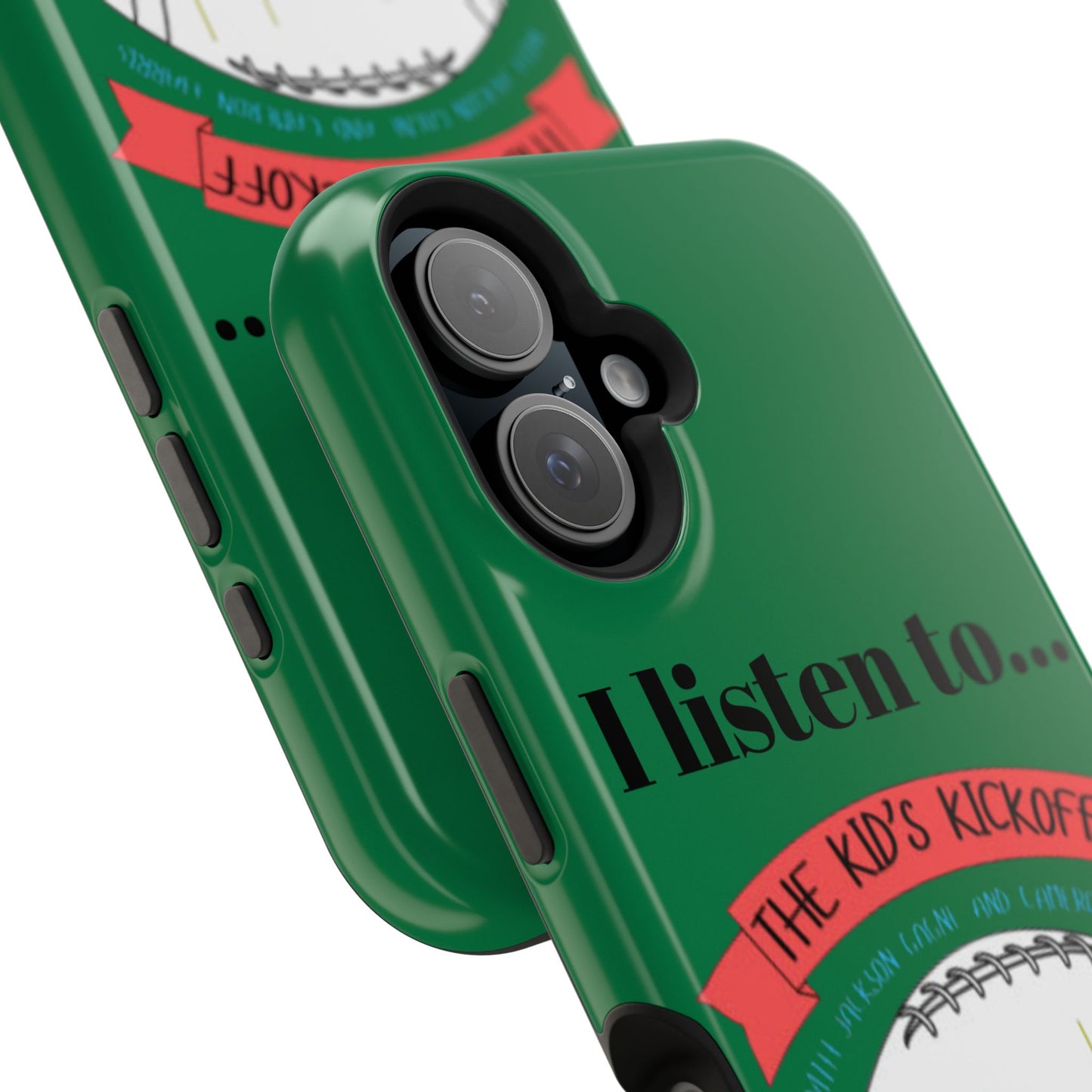 I Listen To... The Kid's Kickoff - Phone Case