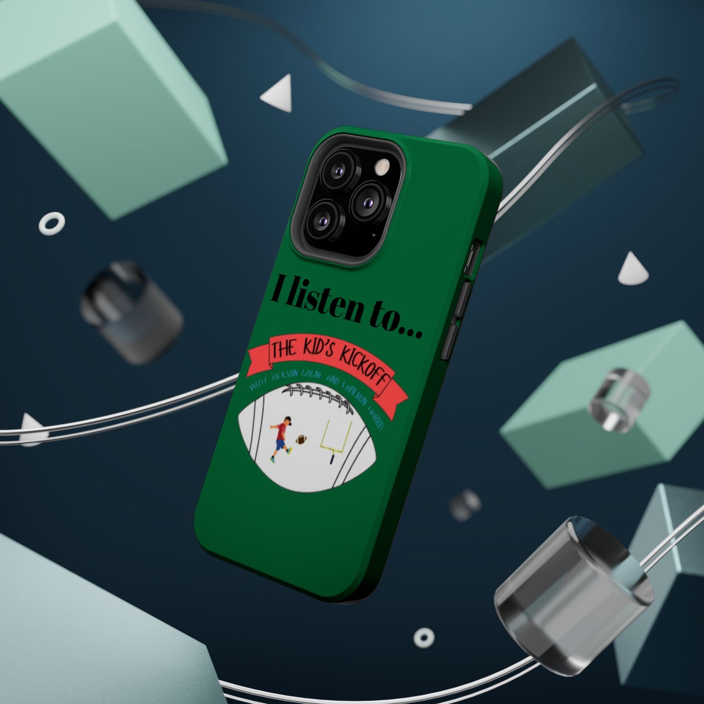I Listen To... The Kid's Kickoff - Phone Case