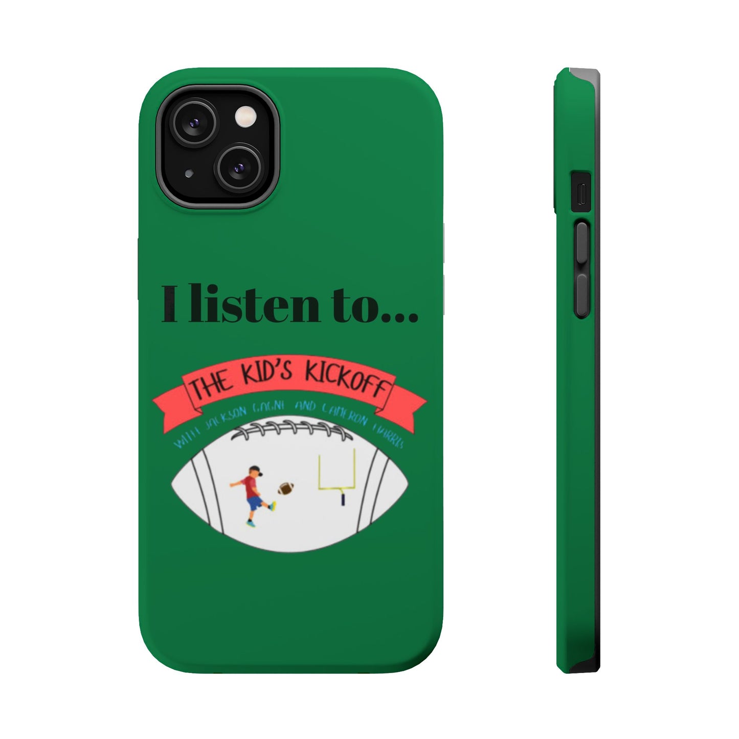 I Listen To... The Kid's Kickoff - Phone Case
