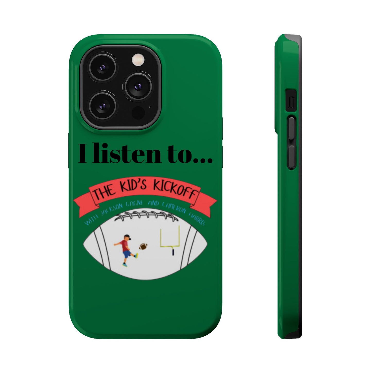 I Listen To... The Kid's Kickoff - Phone Case