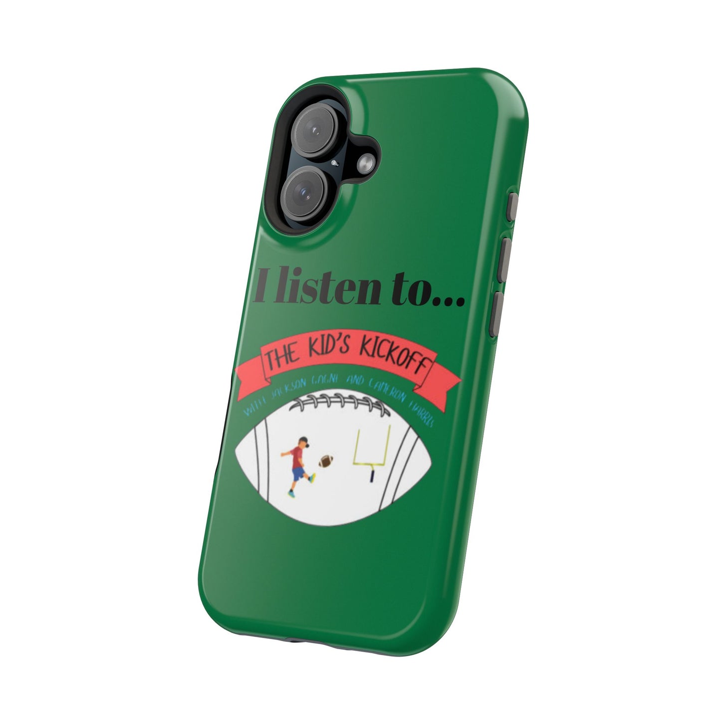 I Listen To... The Kid's Kickoff - Phone Case