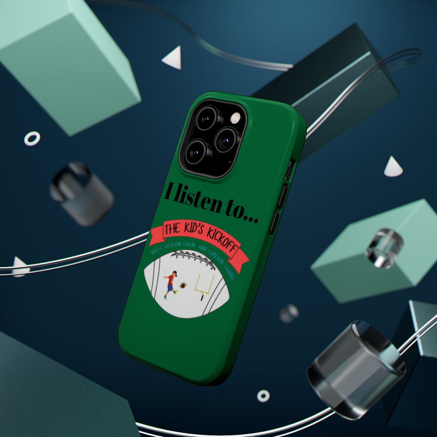 I Listen To... The Kid's Kickoff - Phone Case