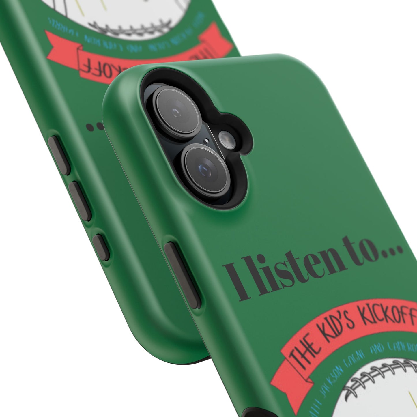 I Listen To... The Kid's Kickoff - Phone Case