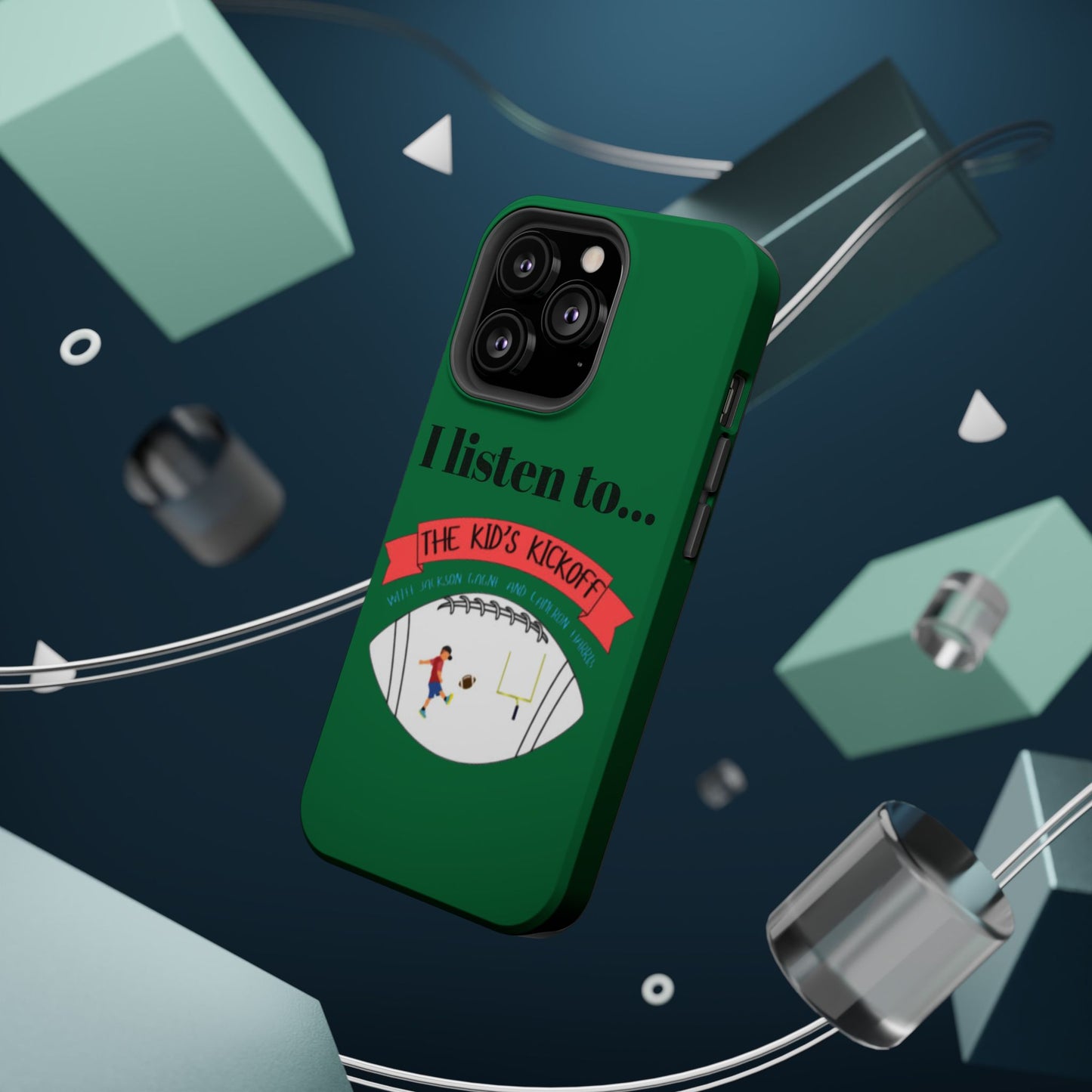 I Listen To... The Kid's Kickoff - Phone Case