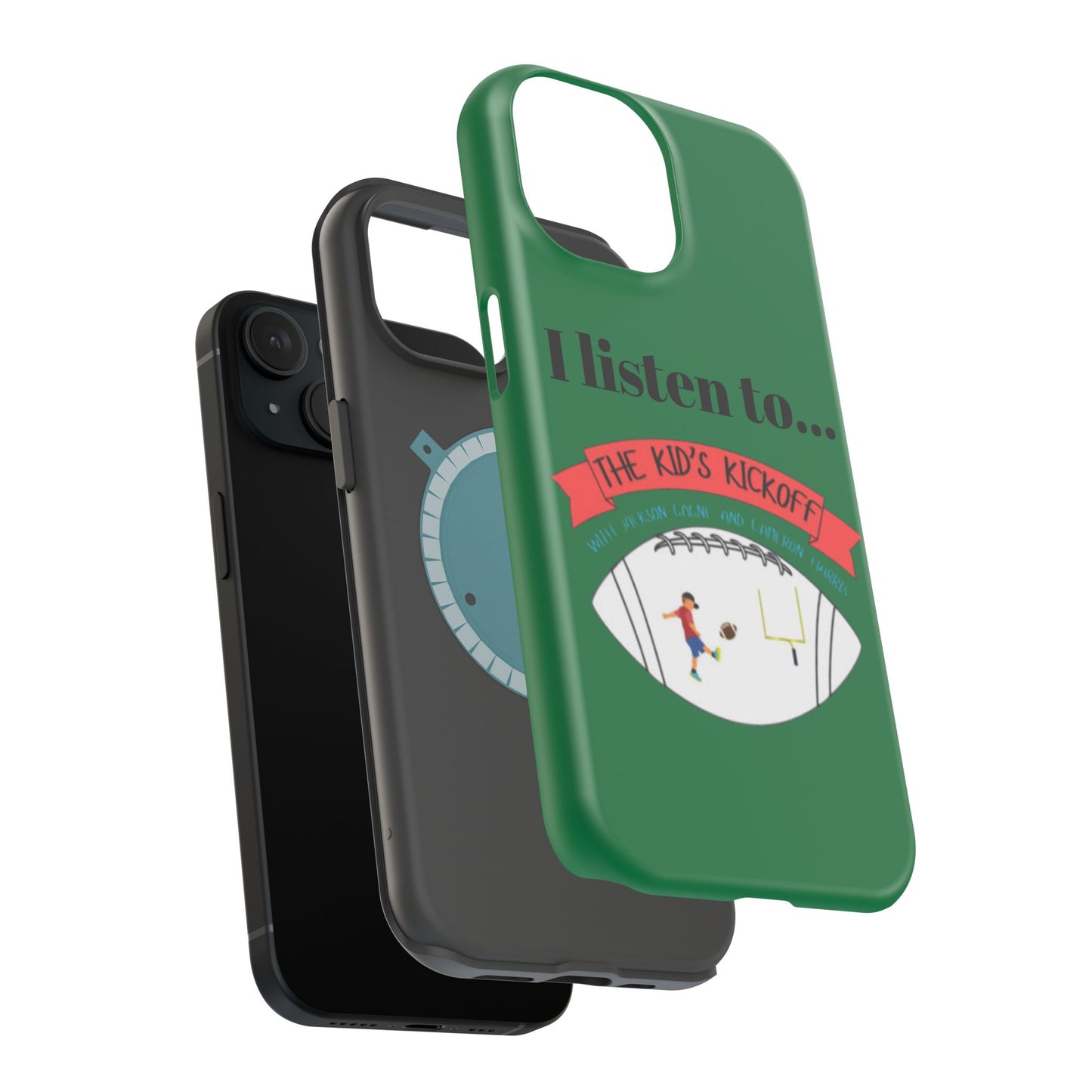 I Listen To... The Kid's Kickoff - Phone Case