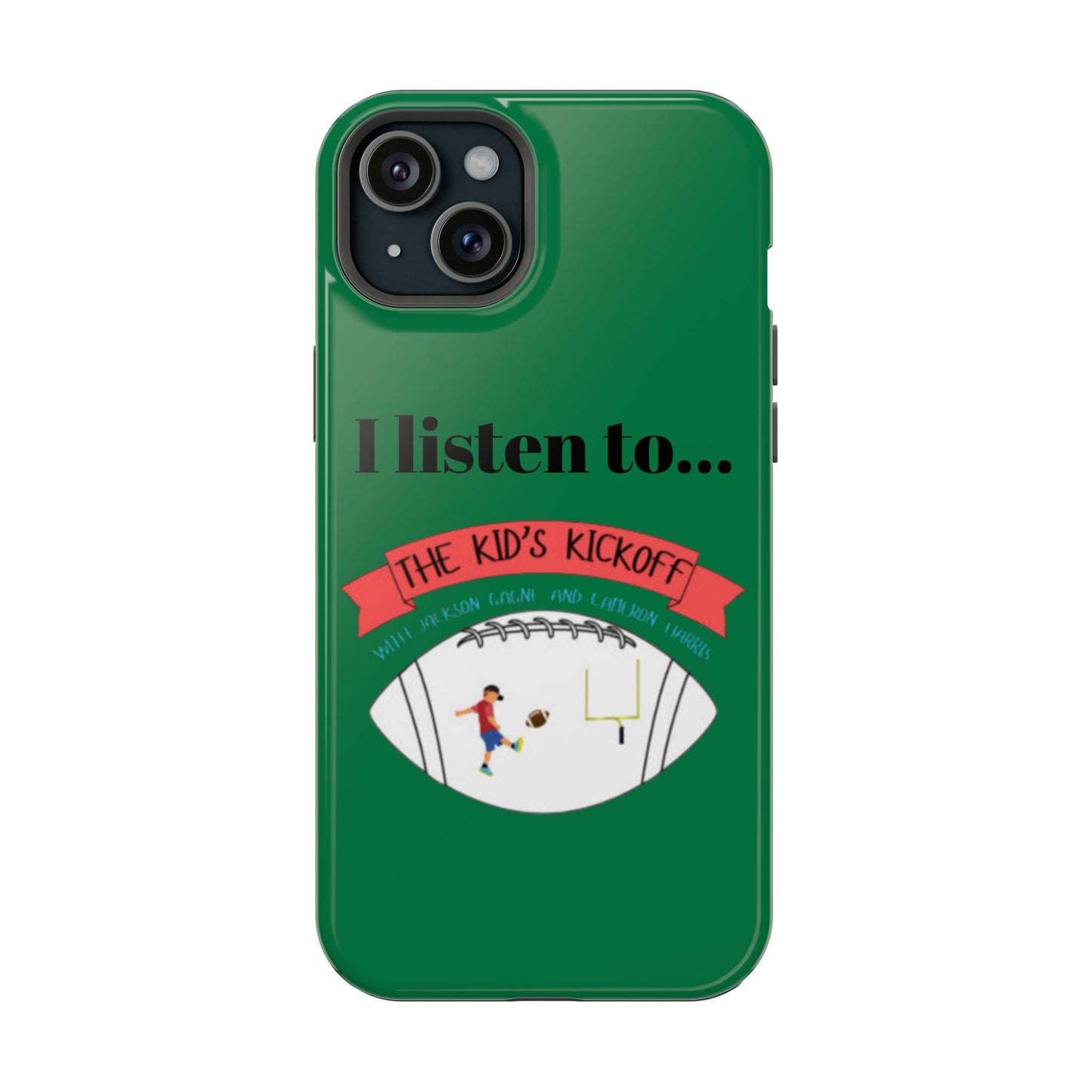 I Listen To... The Kid's Kickoff - Phone Case