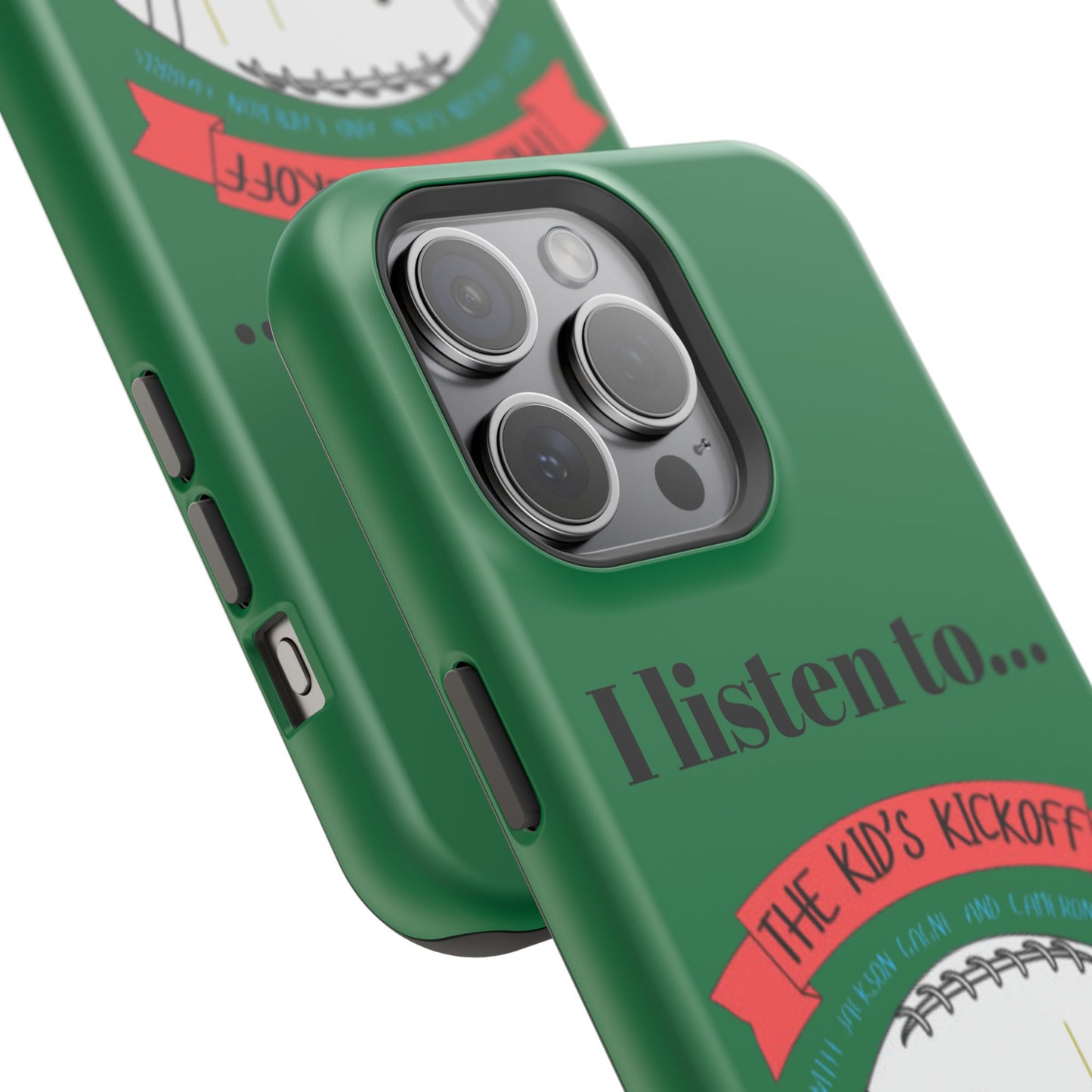 I Listen To... The Kid's Kickoff - Phone Case