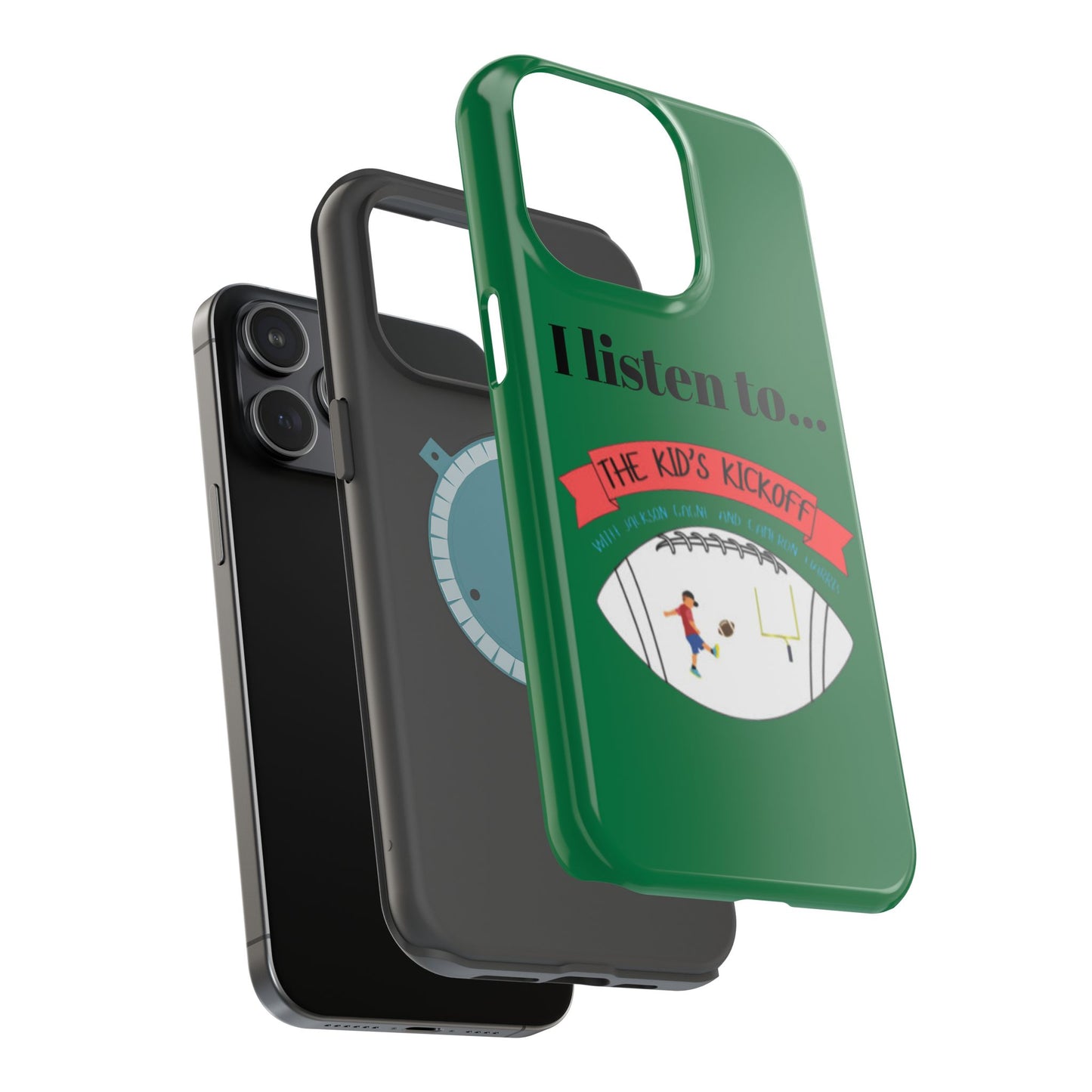 I Listen To... The Kid's Kickoff - Phone Case