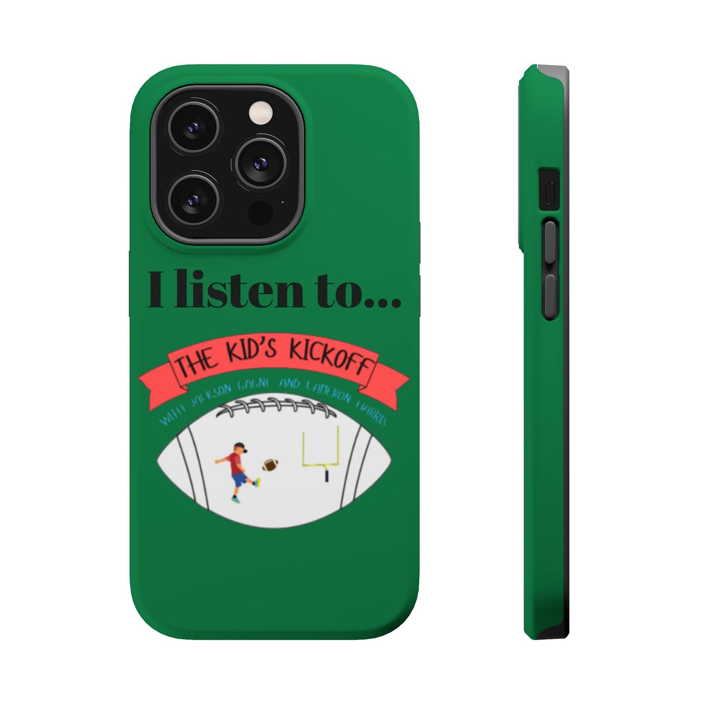 I Listen To... The Kid's Kickoff - Phone Case