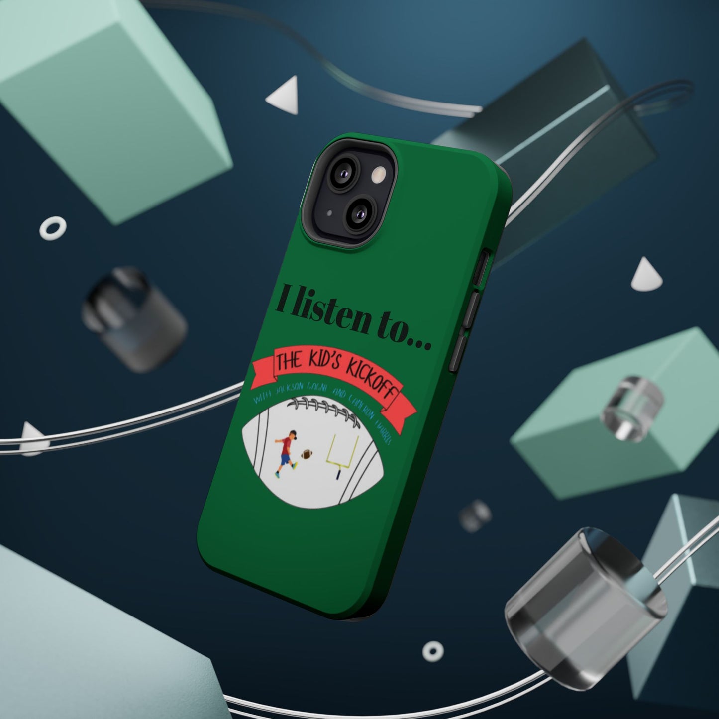 I Listen To... The Kid's Kickoff - Phone Case