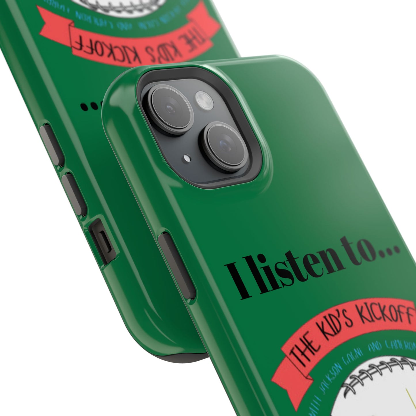 I Listen To... The Kid's Kickoff - Phone Case