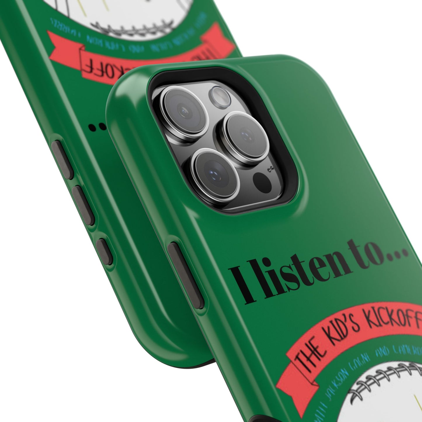 I Listen To... The Kid's Kickoff - Phone Case