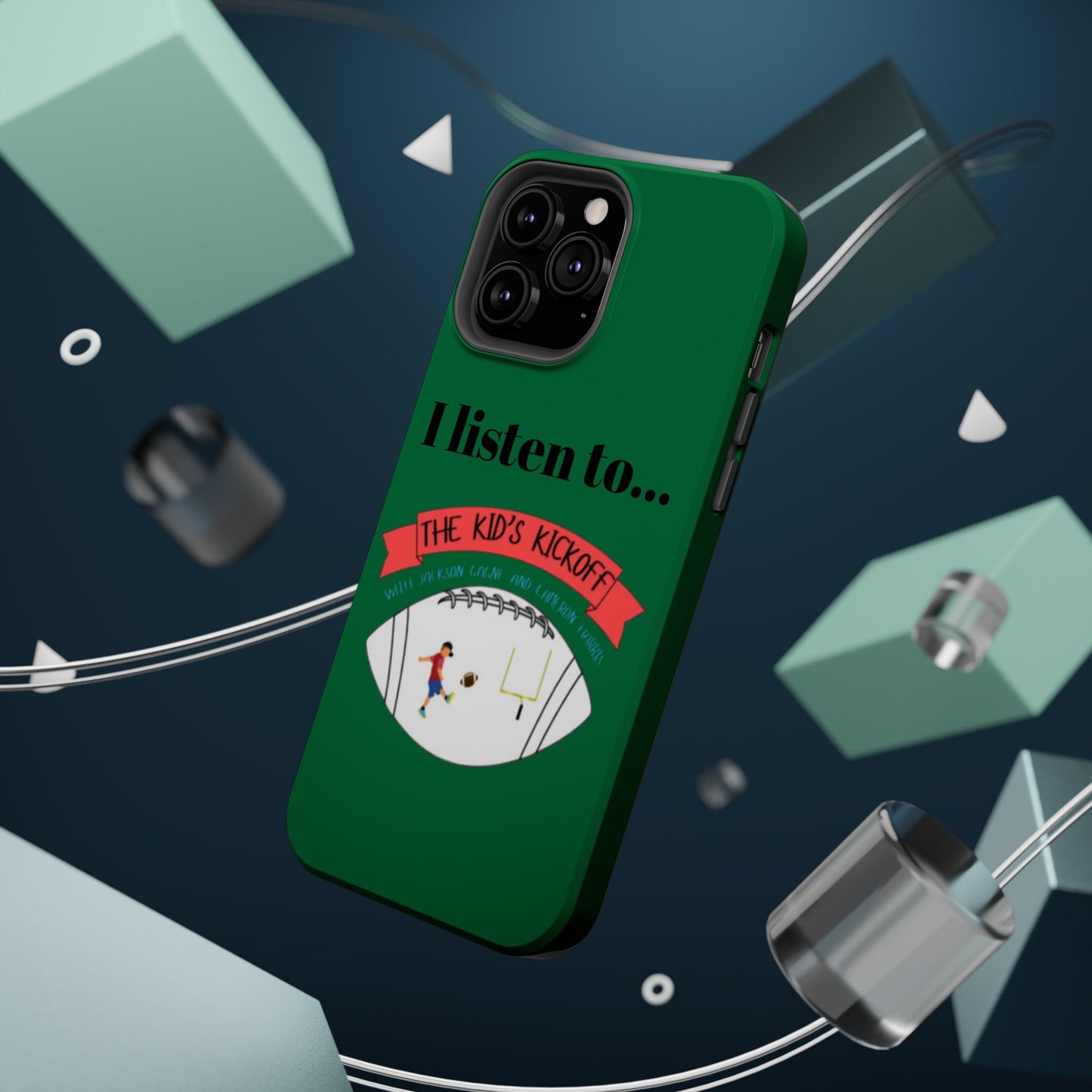I Listen To... The Kid's Kickoff - Phone Case