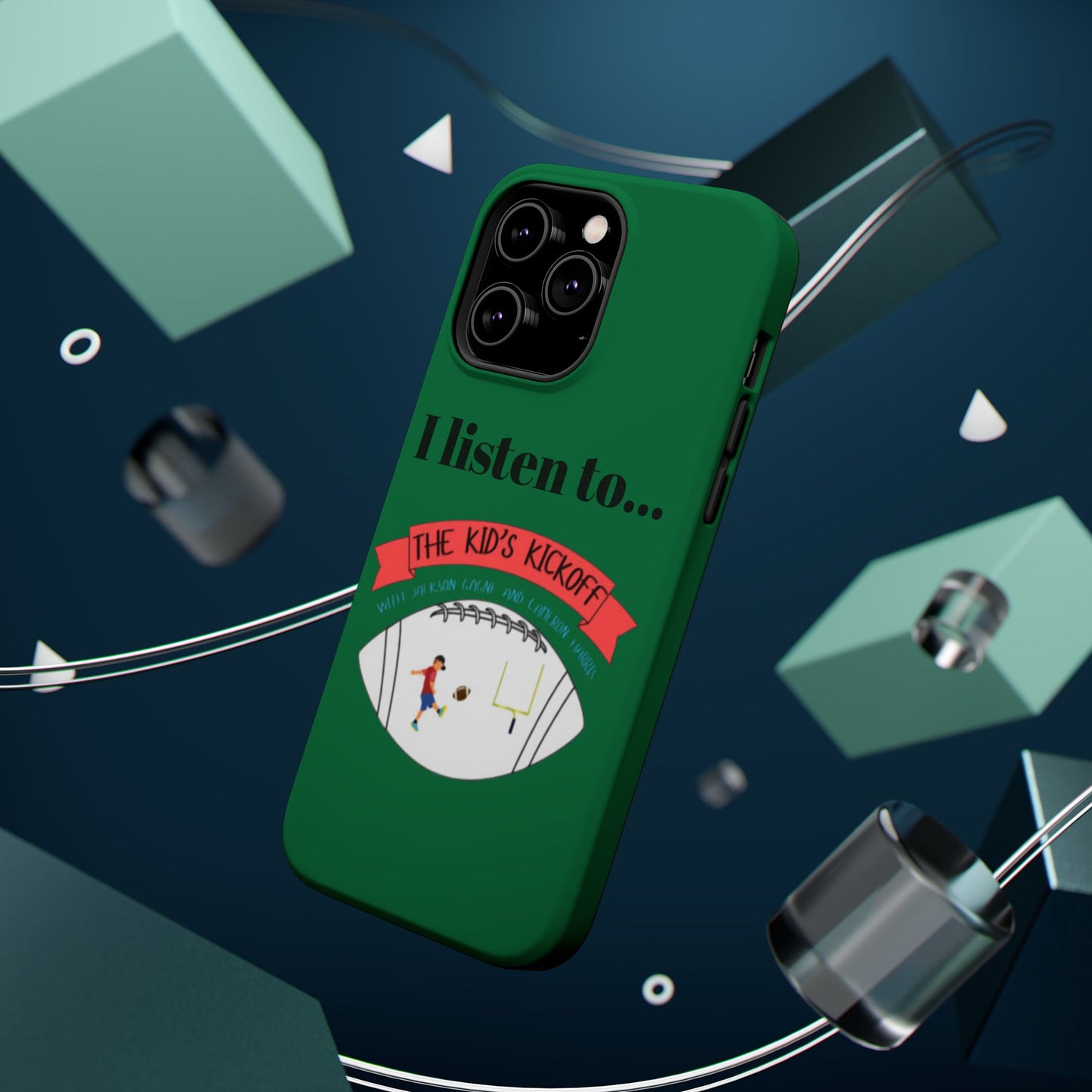 I Listen To... The Kid's Kickoff - Phone Case