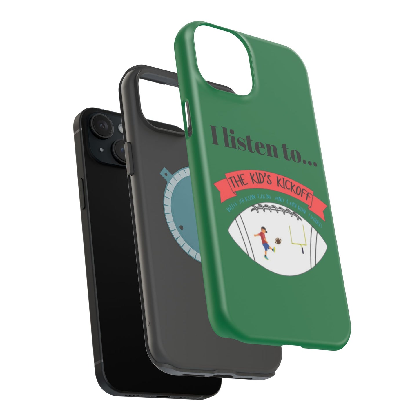 I Listen To... The Kid's Kickoff - Phone Case