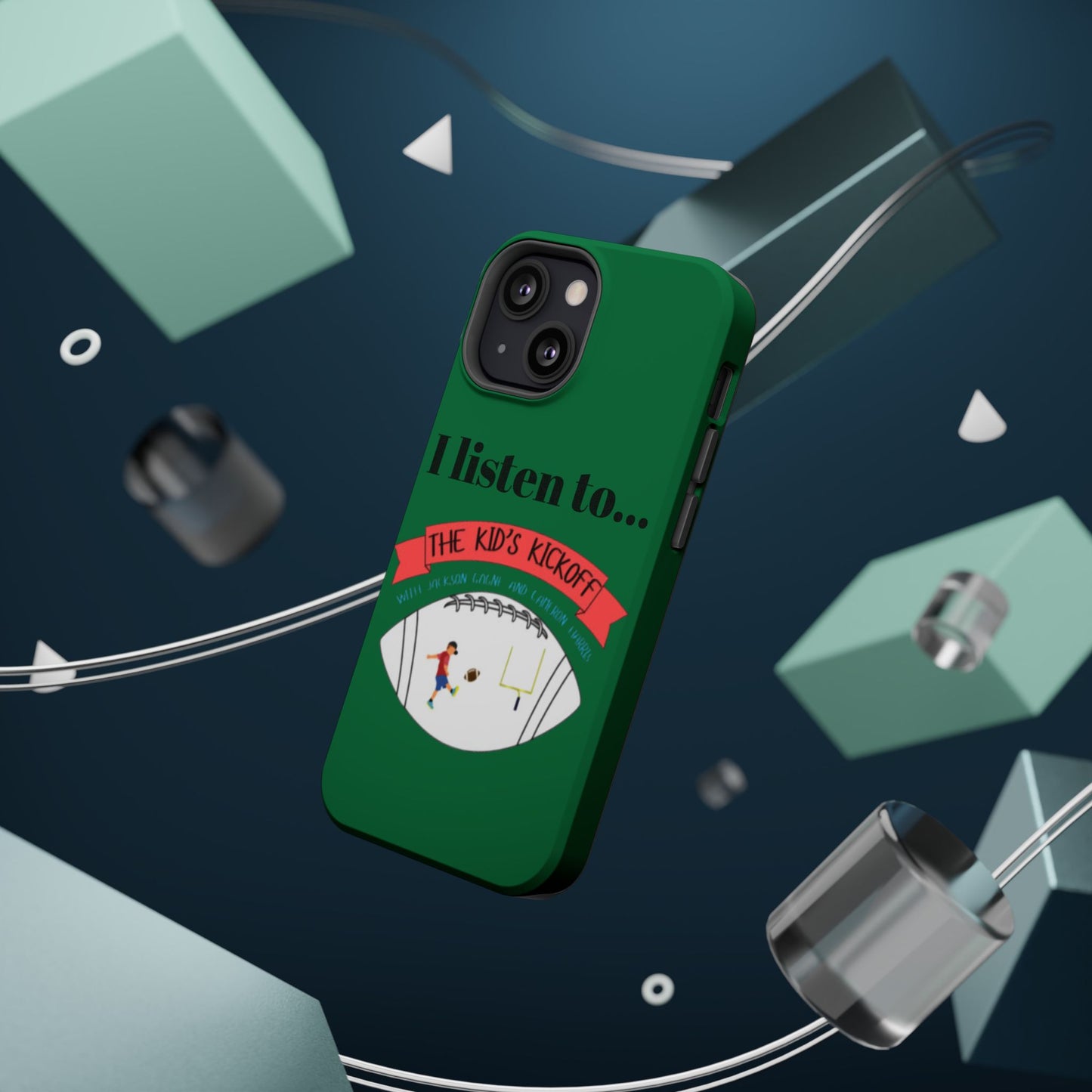 I Listen To... The Kid's Kickoff - Phone Case