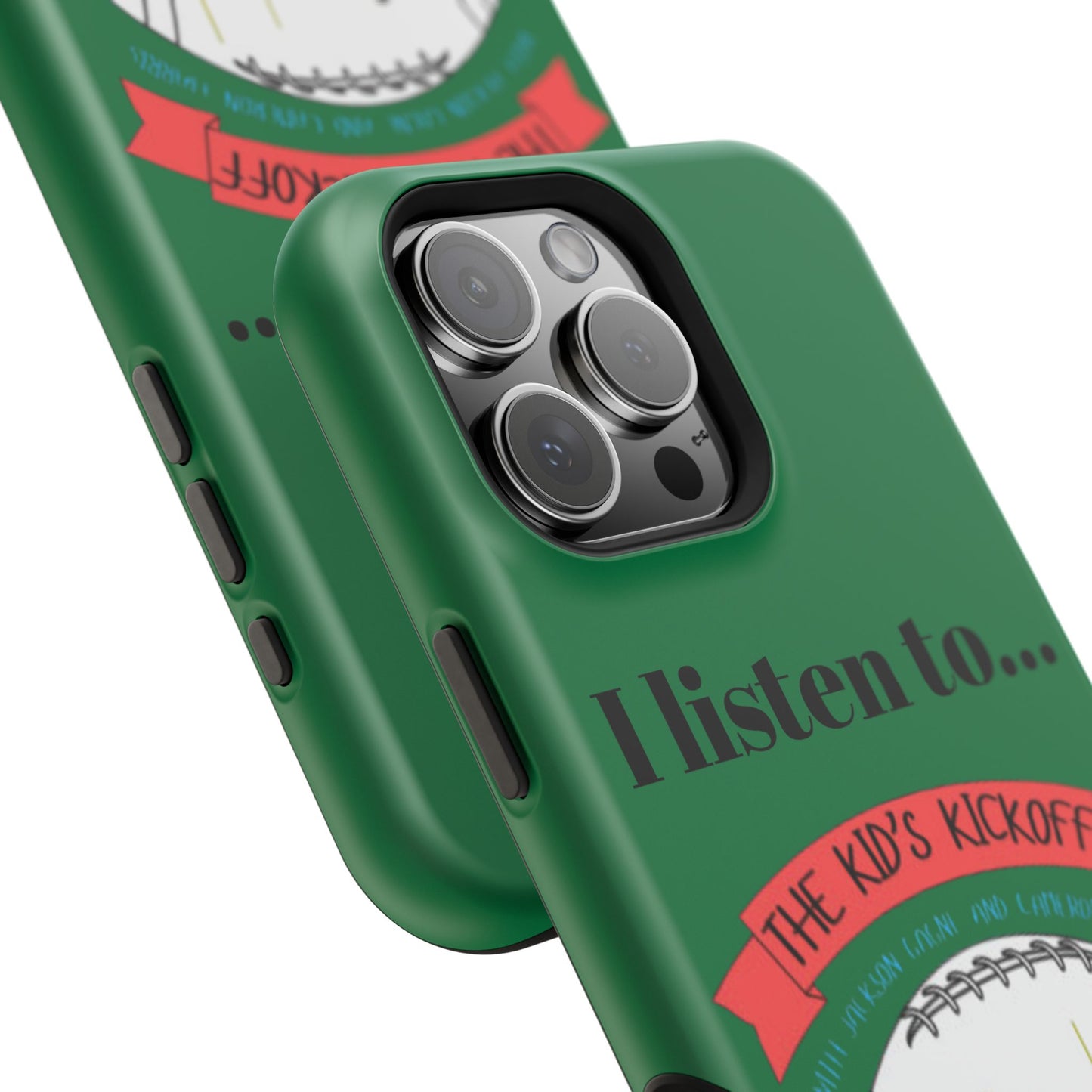 I Listen To... The Kid's Kickoff - Phone Case
