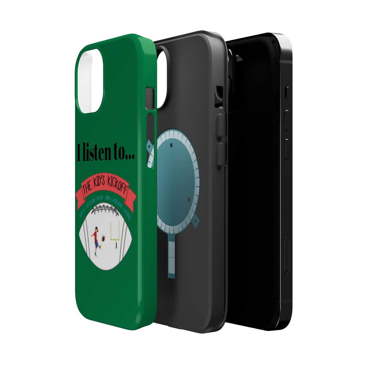 I Listen To... The Kid's Kickoff - Phone Case