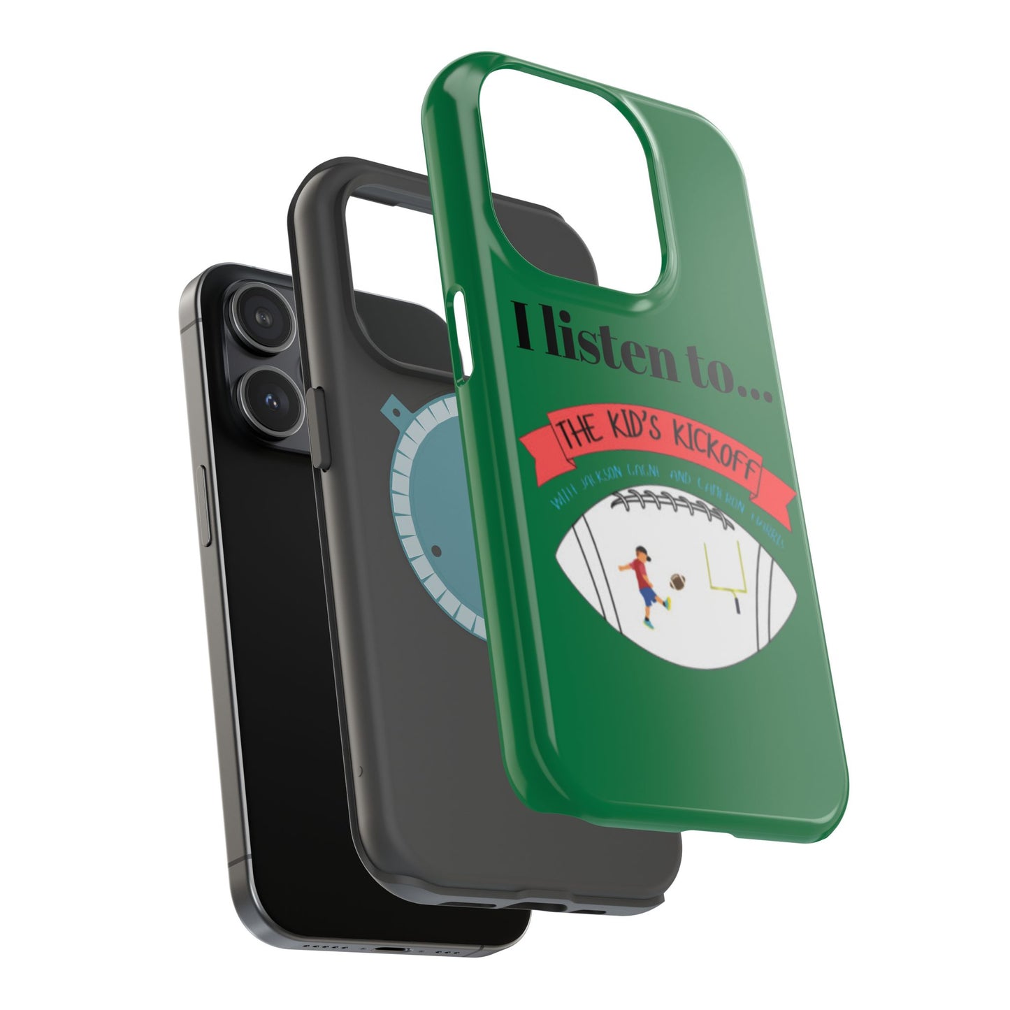I Listen To... The Kid's Kickoff - Phone Case