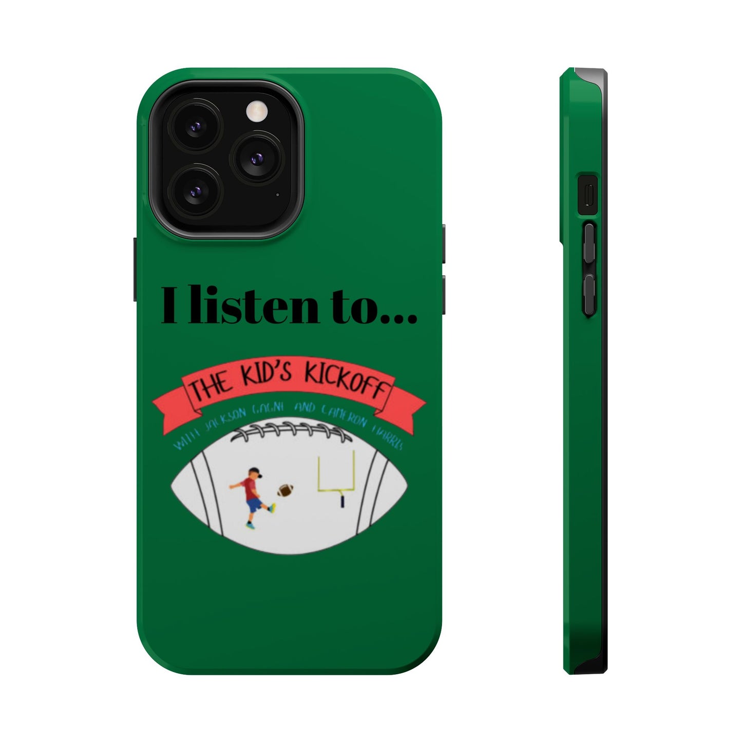 I Listen To... The Kid's Kickoff - Phone Case