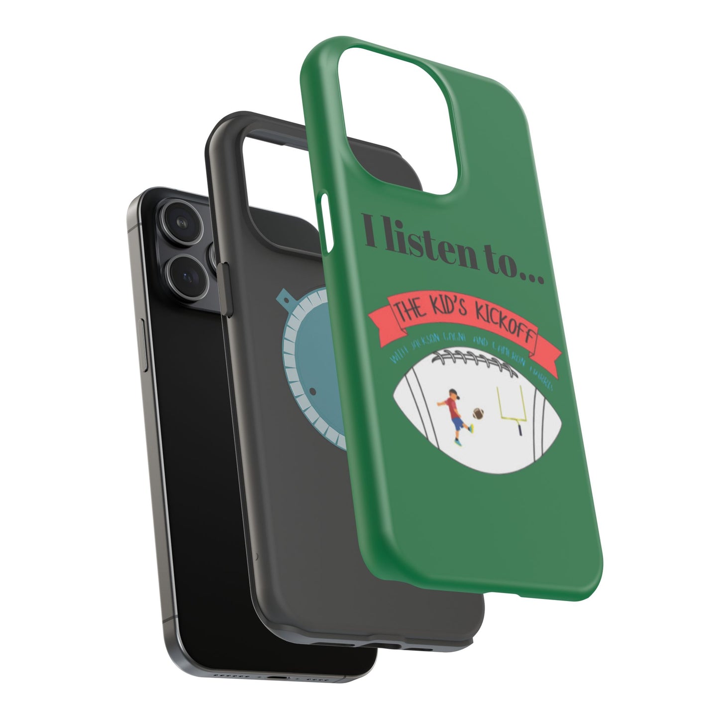 I Listen To... The Kid's Kickoff - Phone Case