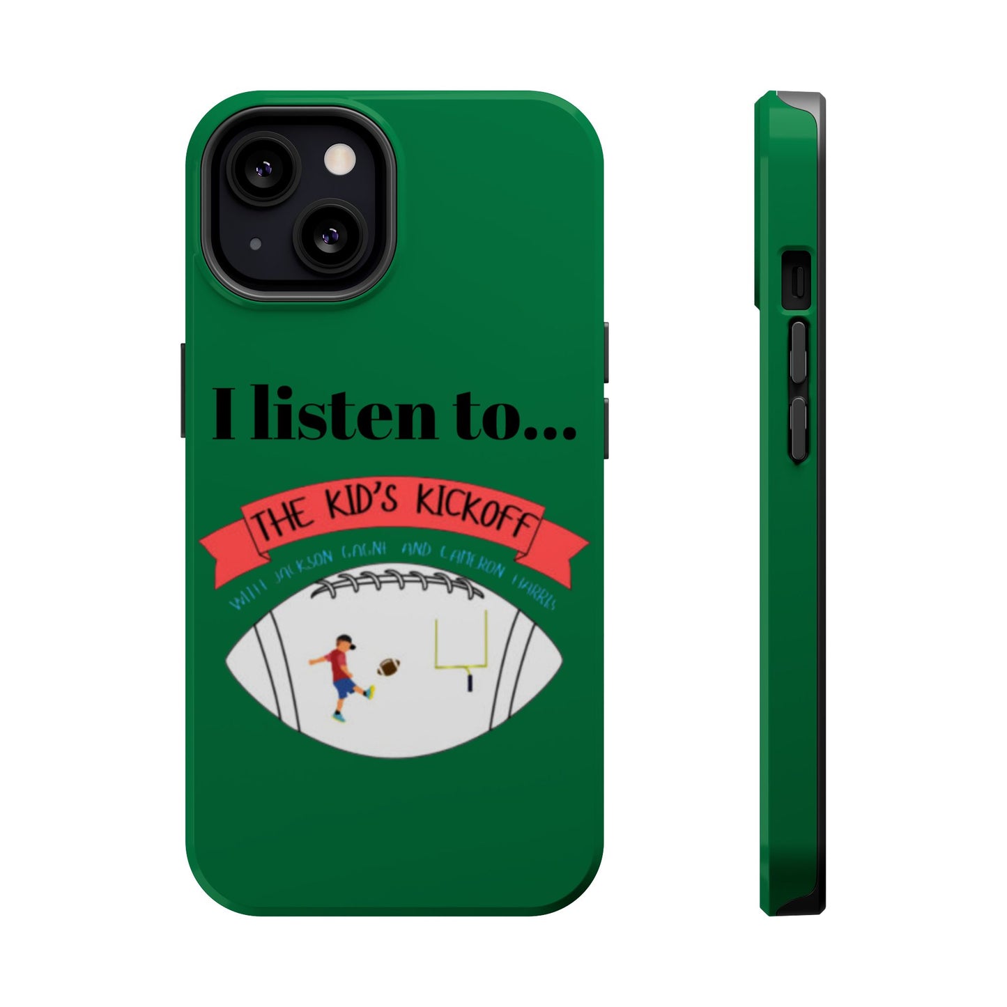 I Listen To... The Kid's Kickoff - Phone Case