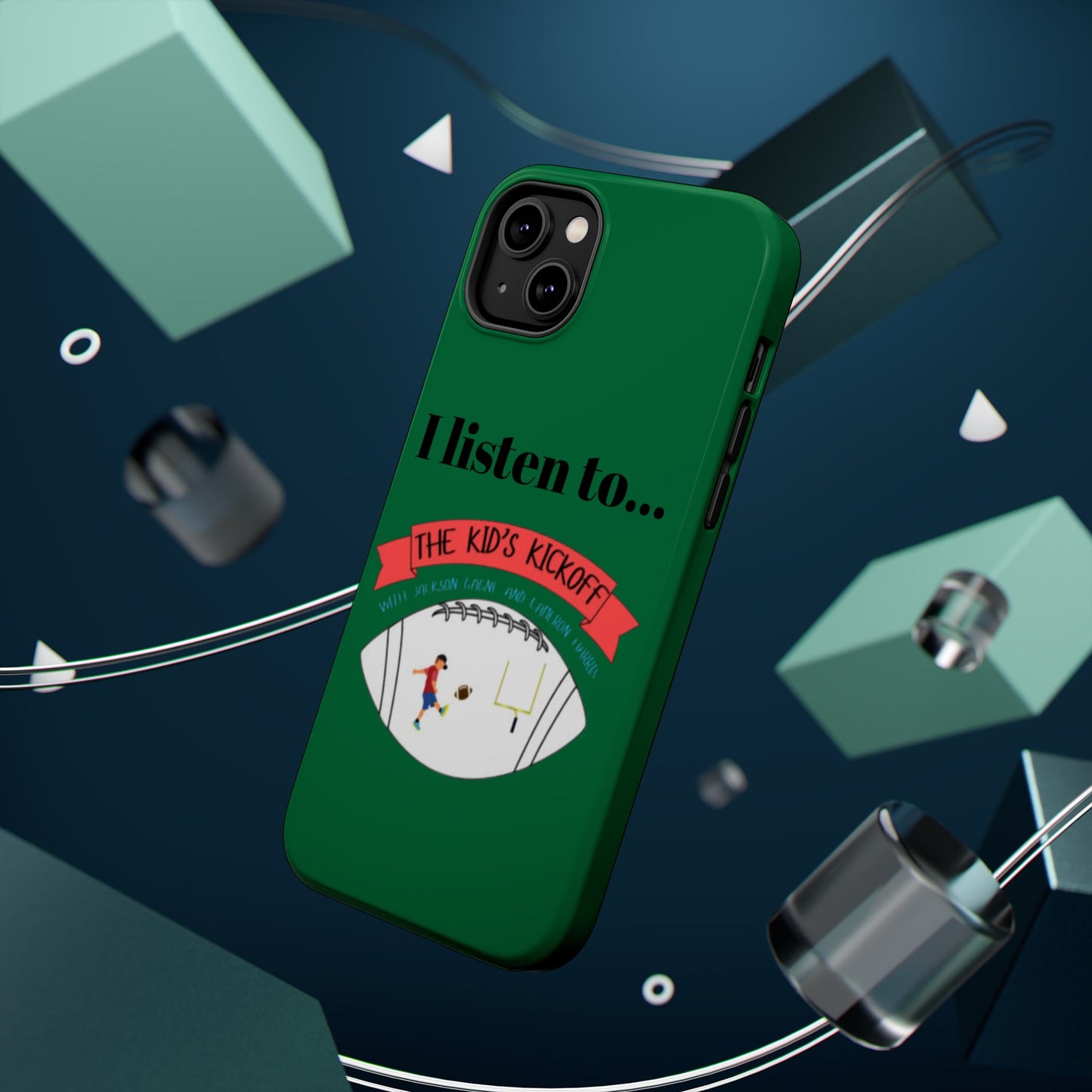 I Listen To... The Kid's Kickoff - Phone Case