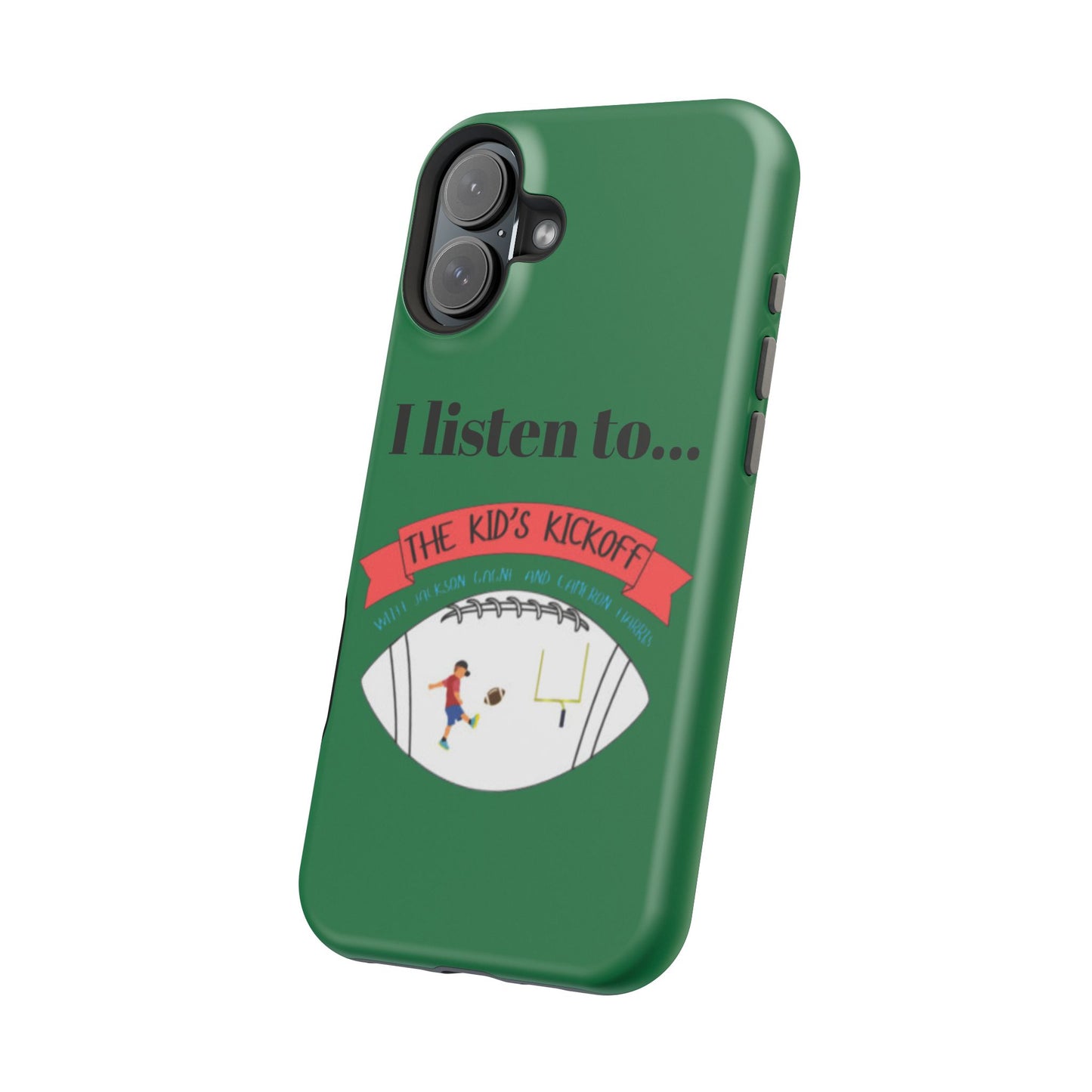 I Listen To... The Kid's Kickoff - Phone Case