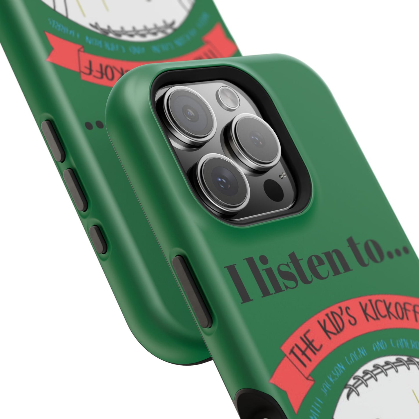 I Listen To... The Kid's Kickoff - Phone Case