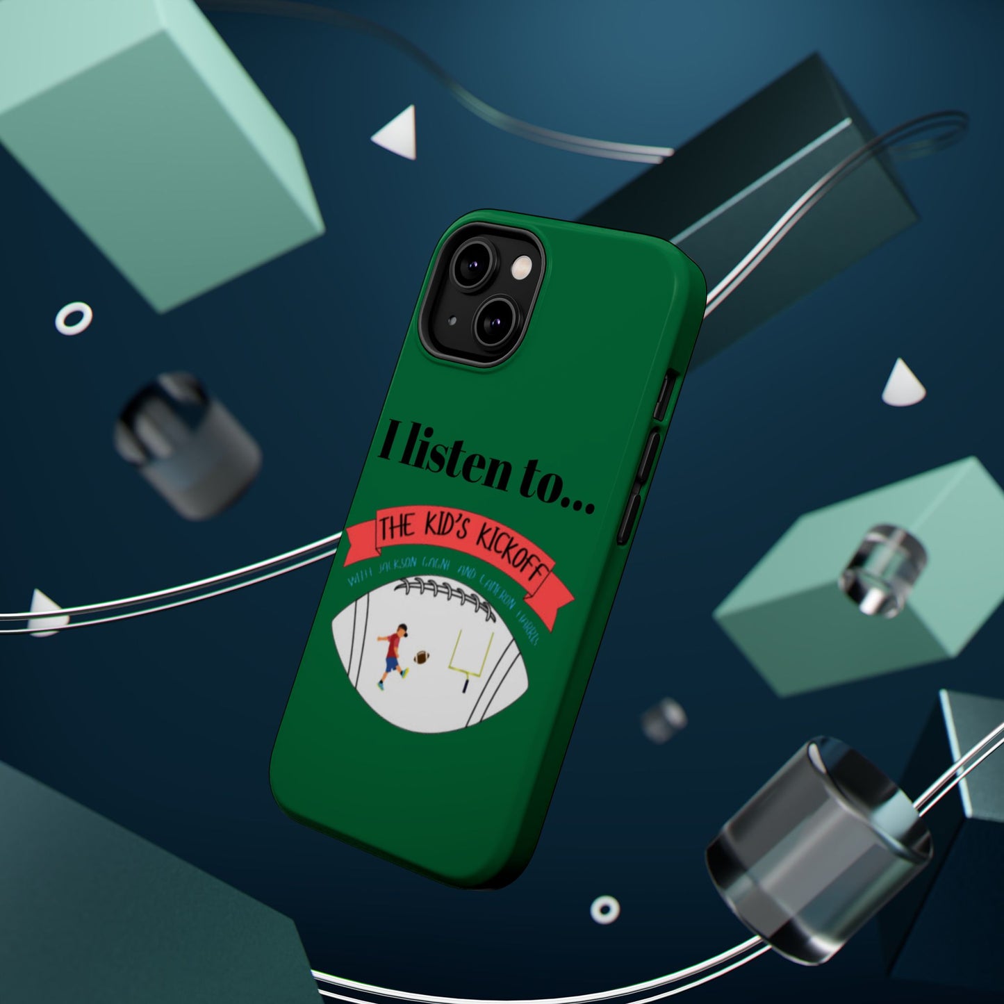 I Listen To... The Kid's Kickoff - Phone Case