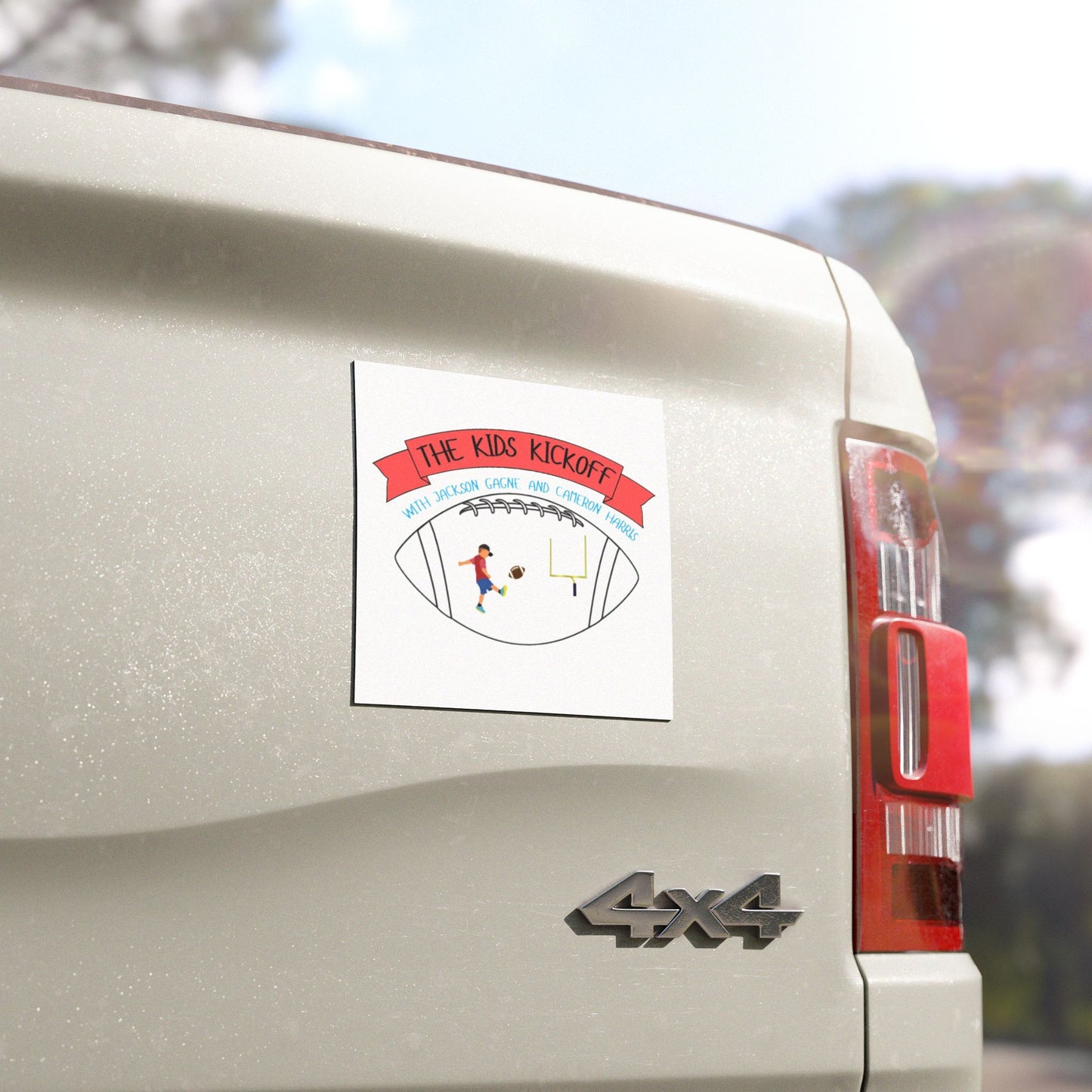Car Magnet -The Kids Kickoff