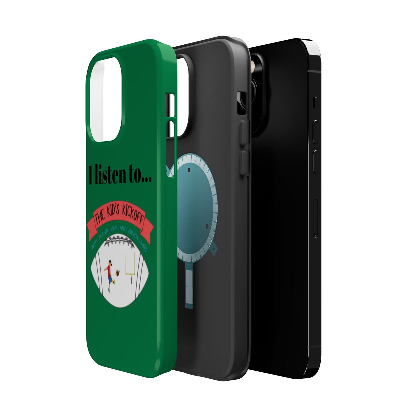 I Listen To... The Kid's Kickoff - Phone Case