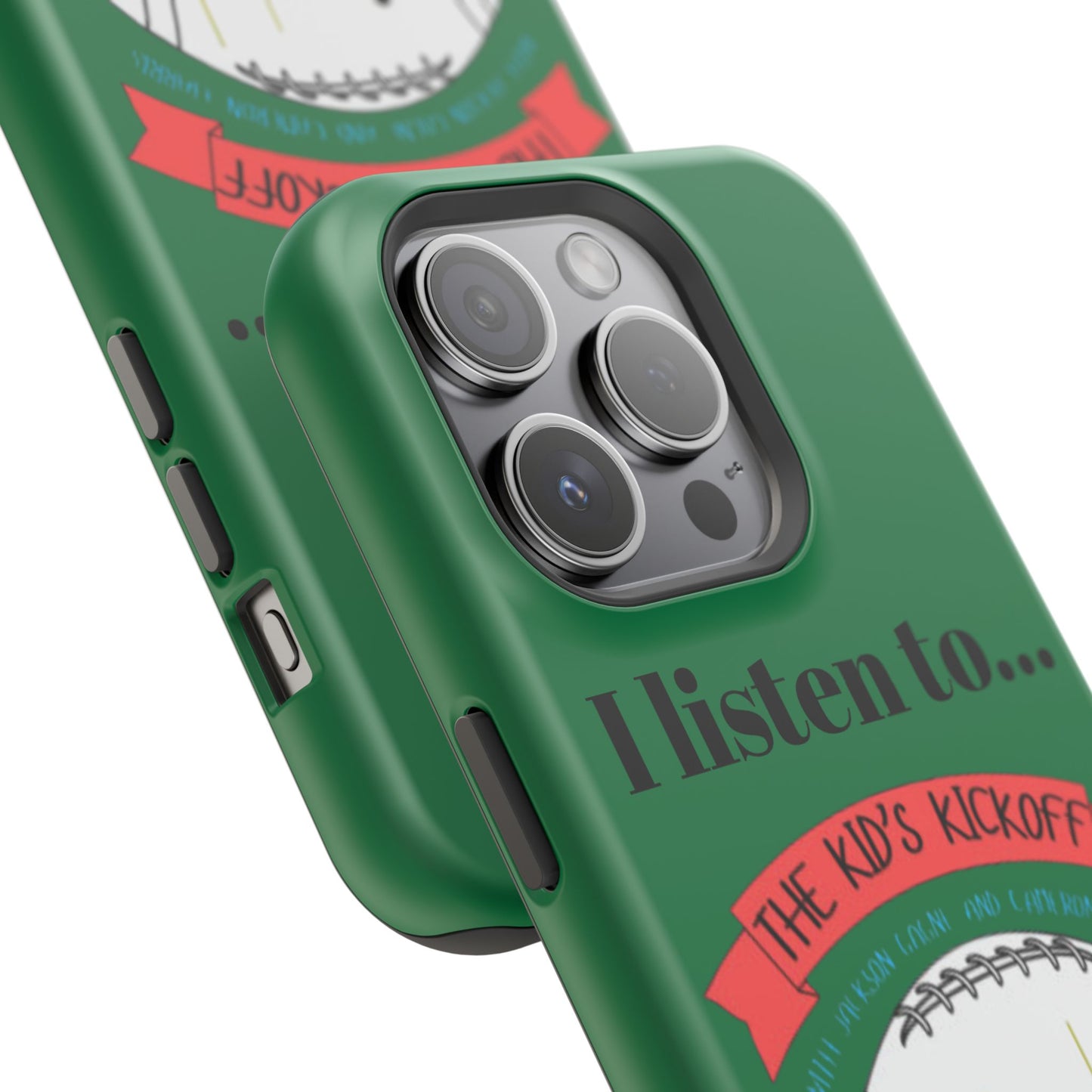 I Listen To... The Kid's Kickoff - Phone Case