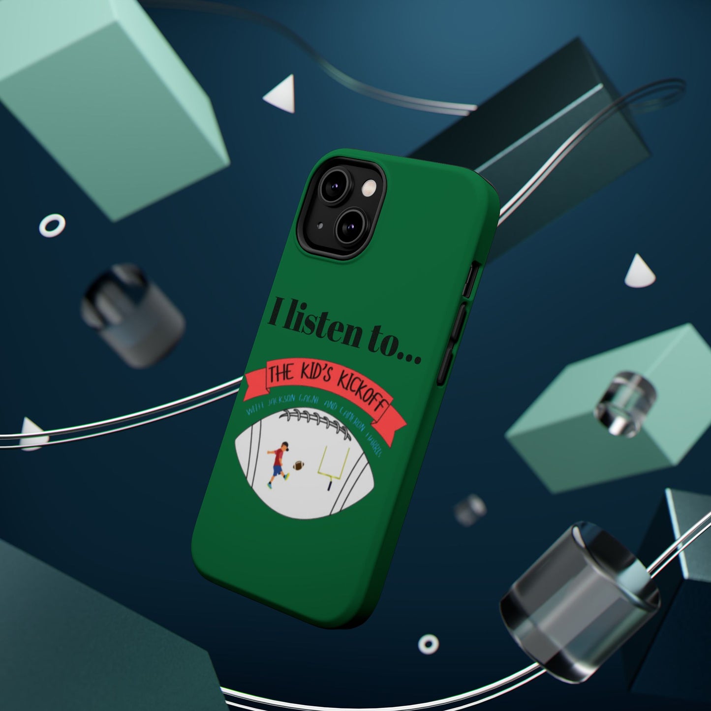 I Listen To... The Kid's Kickoff - Phone Case