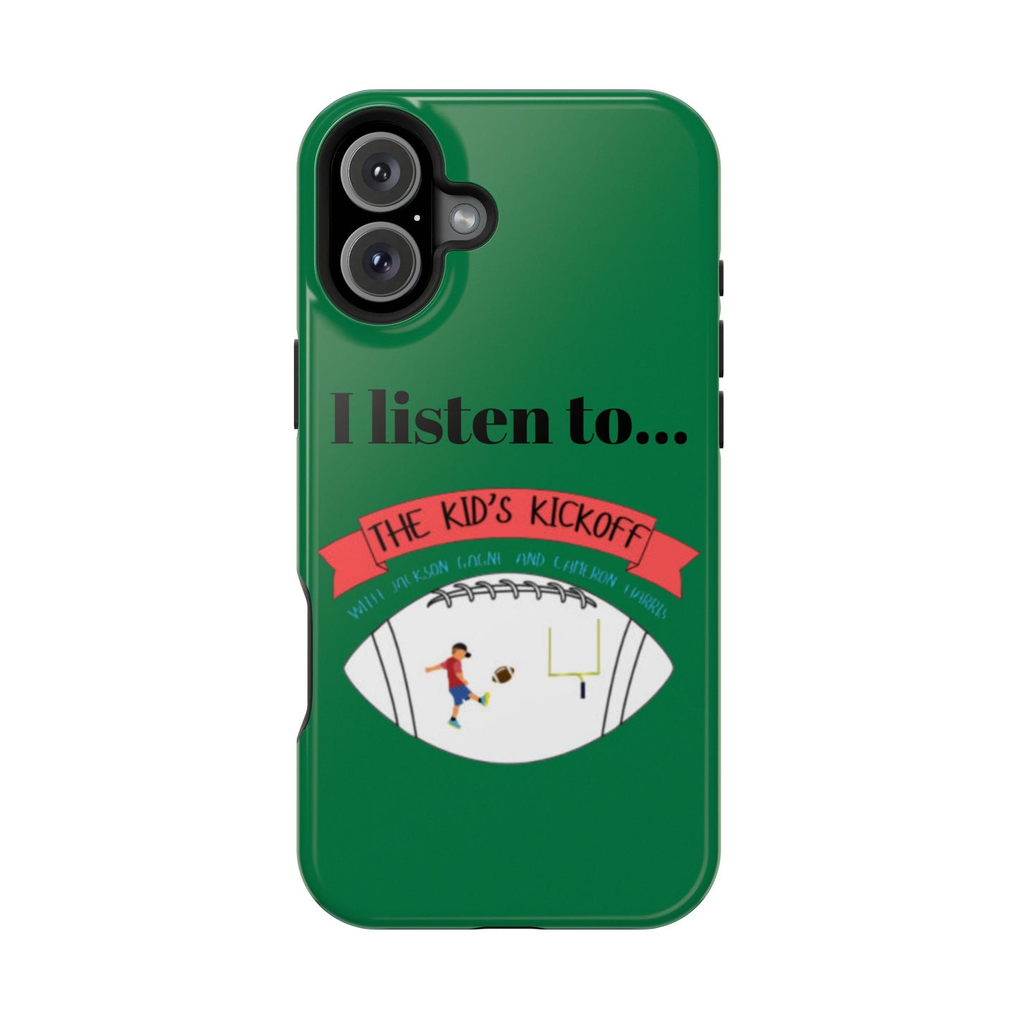 I Listen To... The Kid's Kickoff - Phone Case