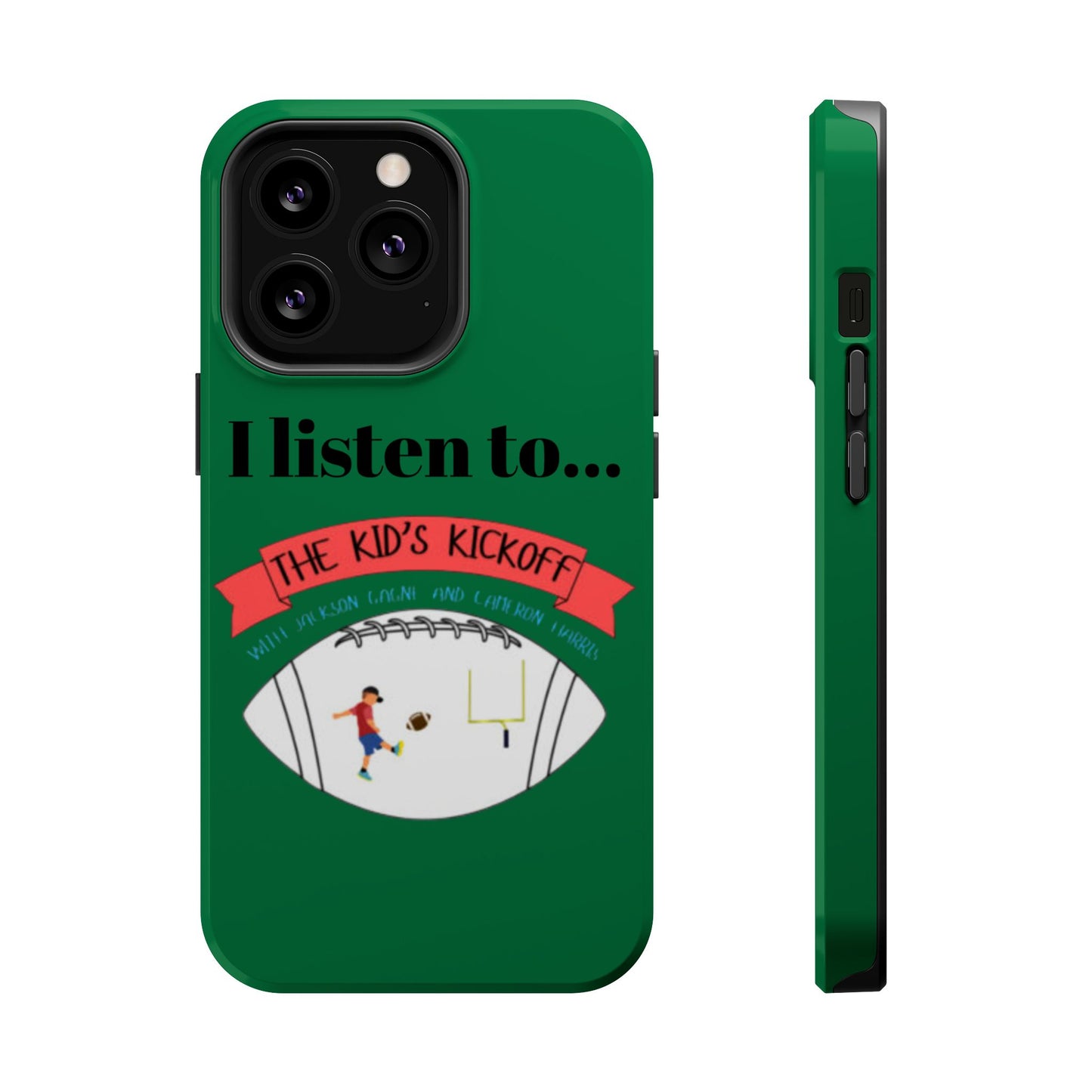 I Listen To... The Kid's Kickoff - Phone Case