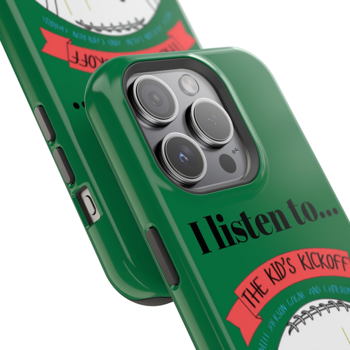 I Listen To... The Kid's Kickoff - Phone Case