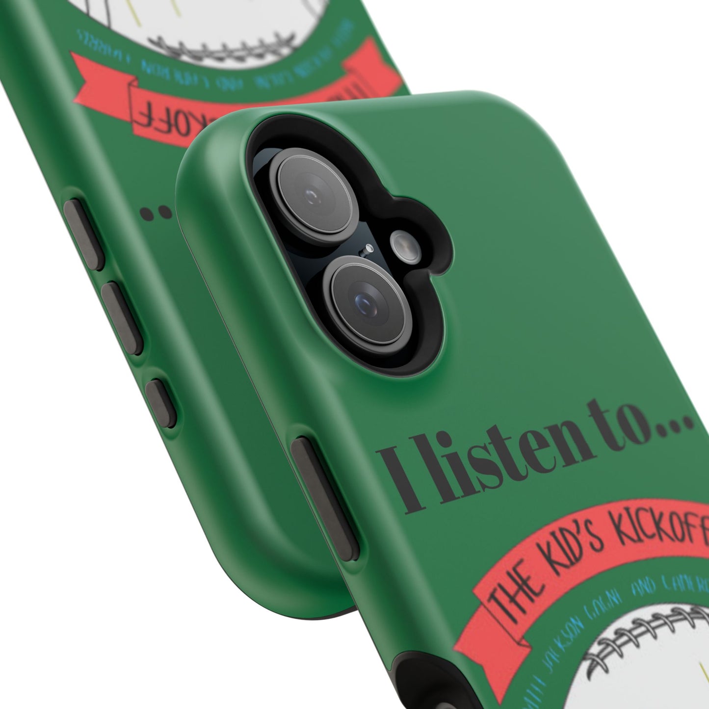 I Listen To... The Kid's Kickoff - Phone Case
