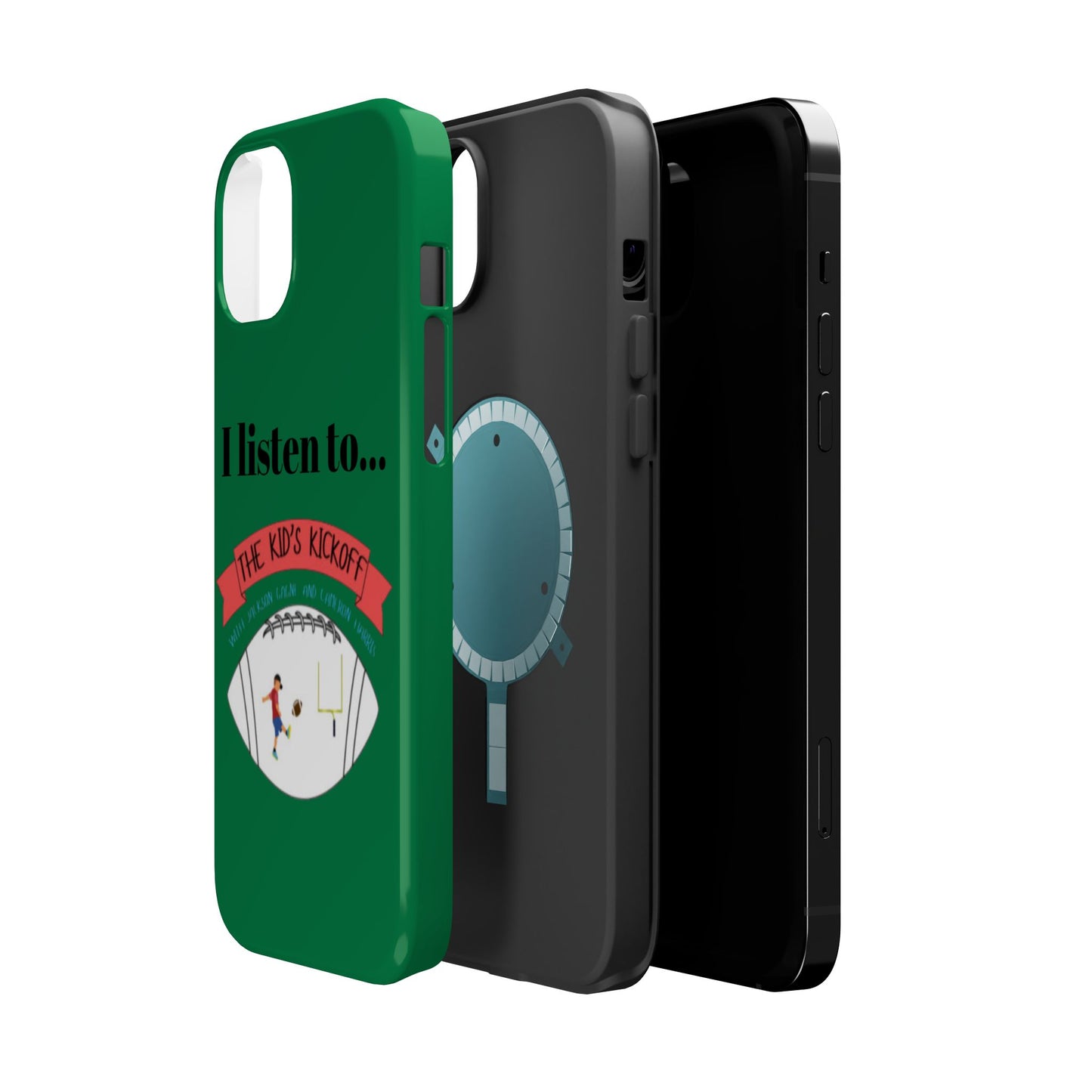 I Listen To... The Kid's Kickoff - Phone Case