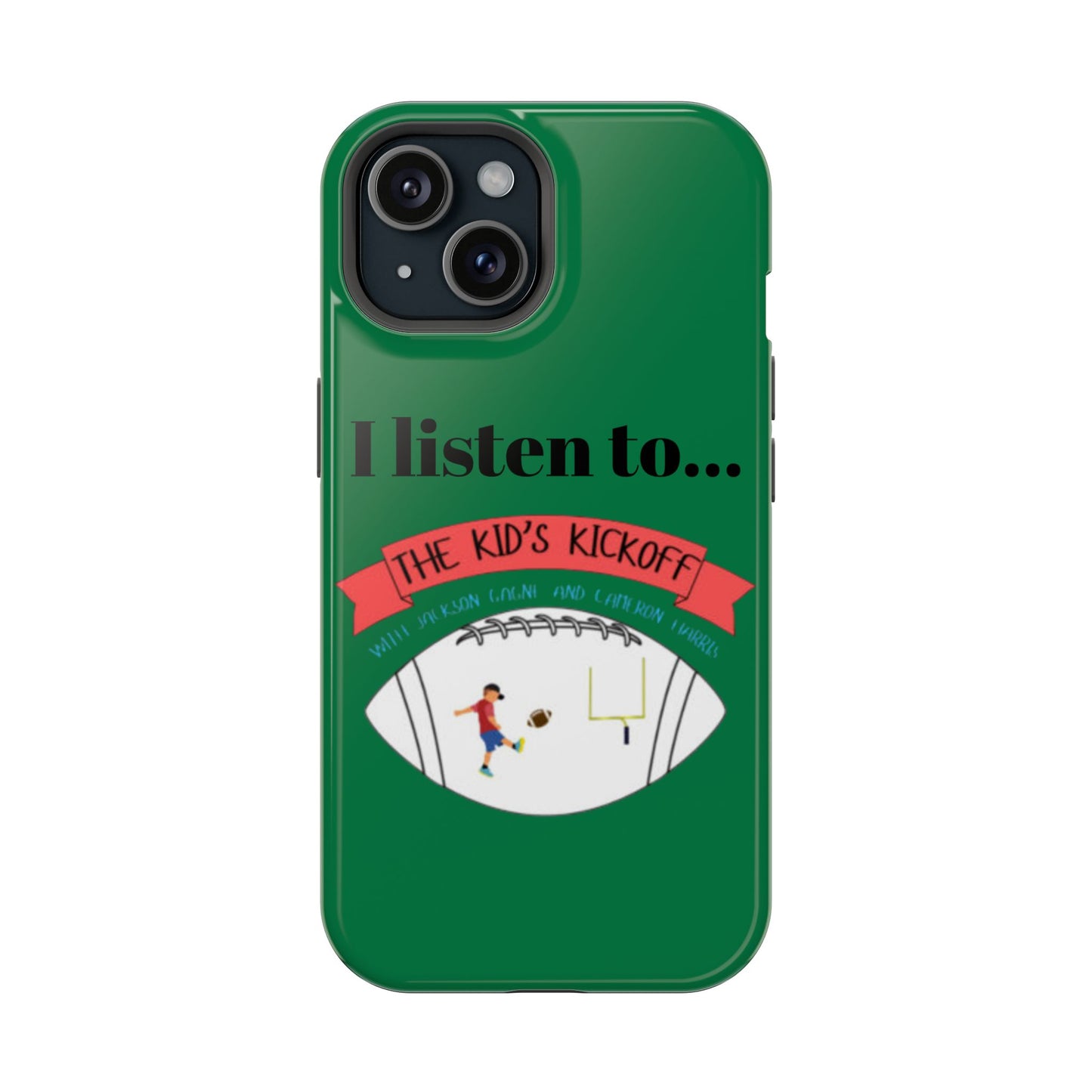 I Listen To... The Kid's Kickoff - Phone Case