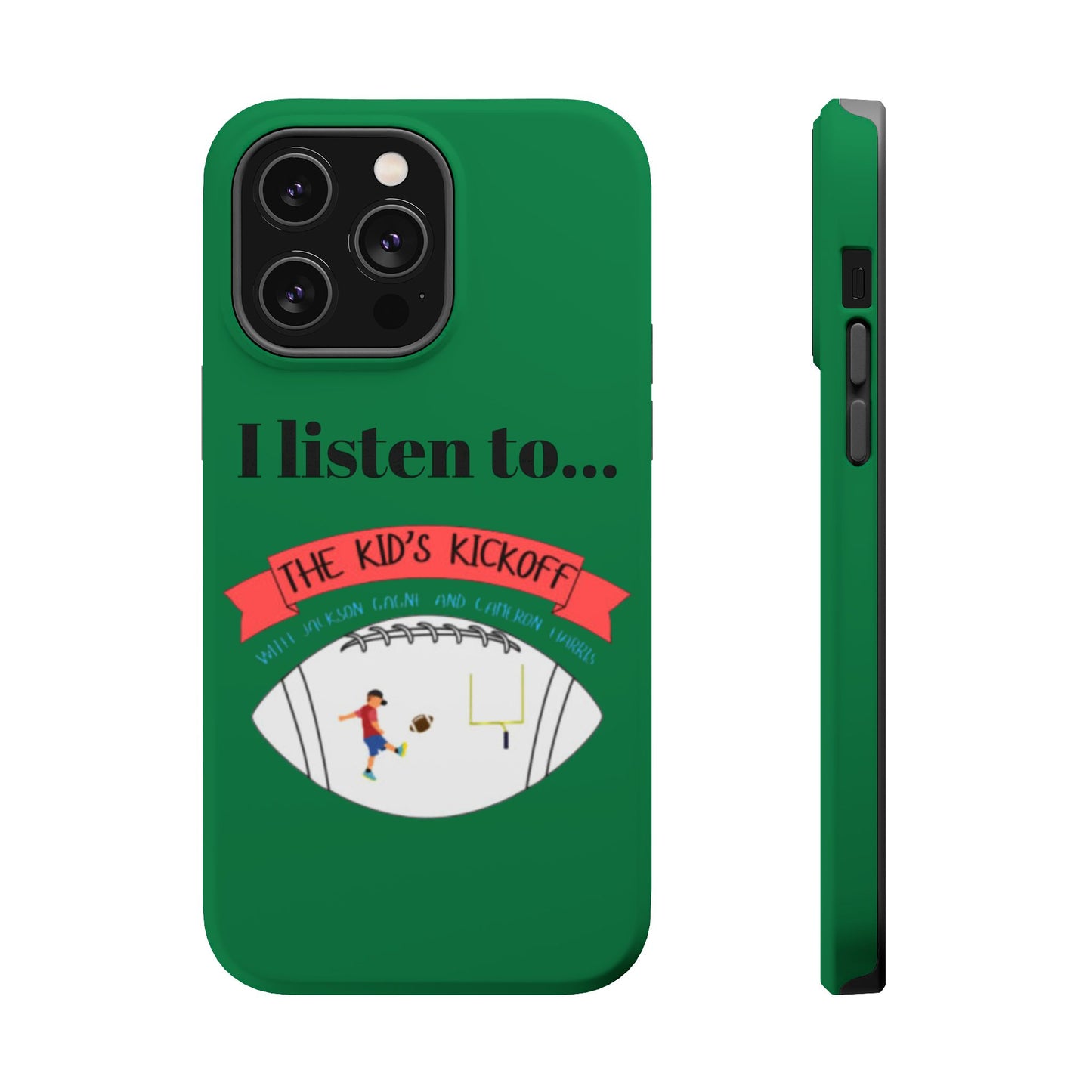 I Listen To... The Kid's Kickoff - Phone Case