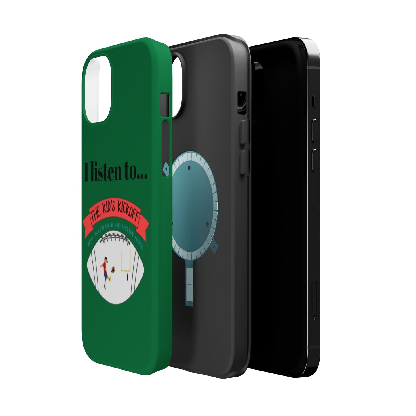 I Listen To... The Kid's Kickoff - Phone Case
