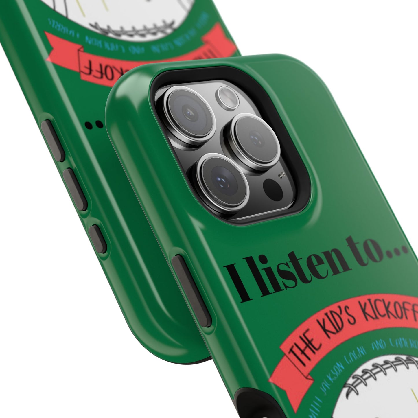 I Listen To... The Kid's Kickoff - Phone Case