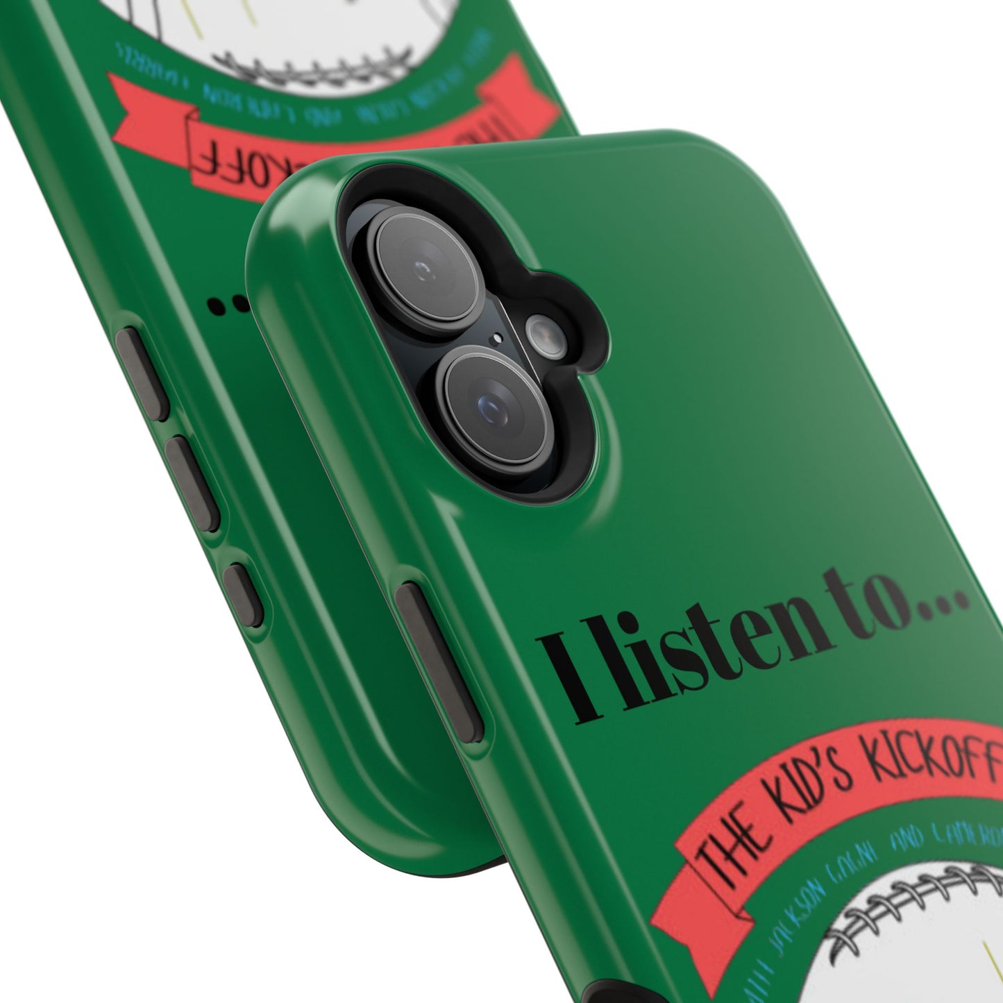 I Listen To... The Kid's Kickoff - Phone Case