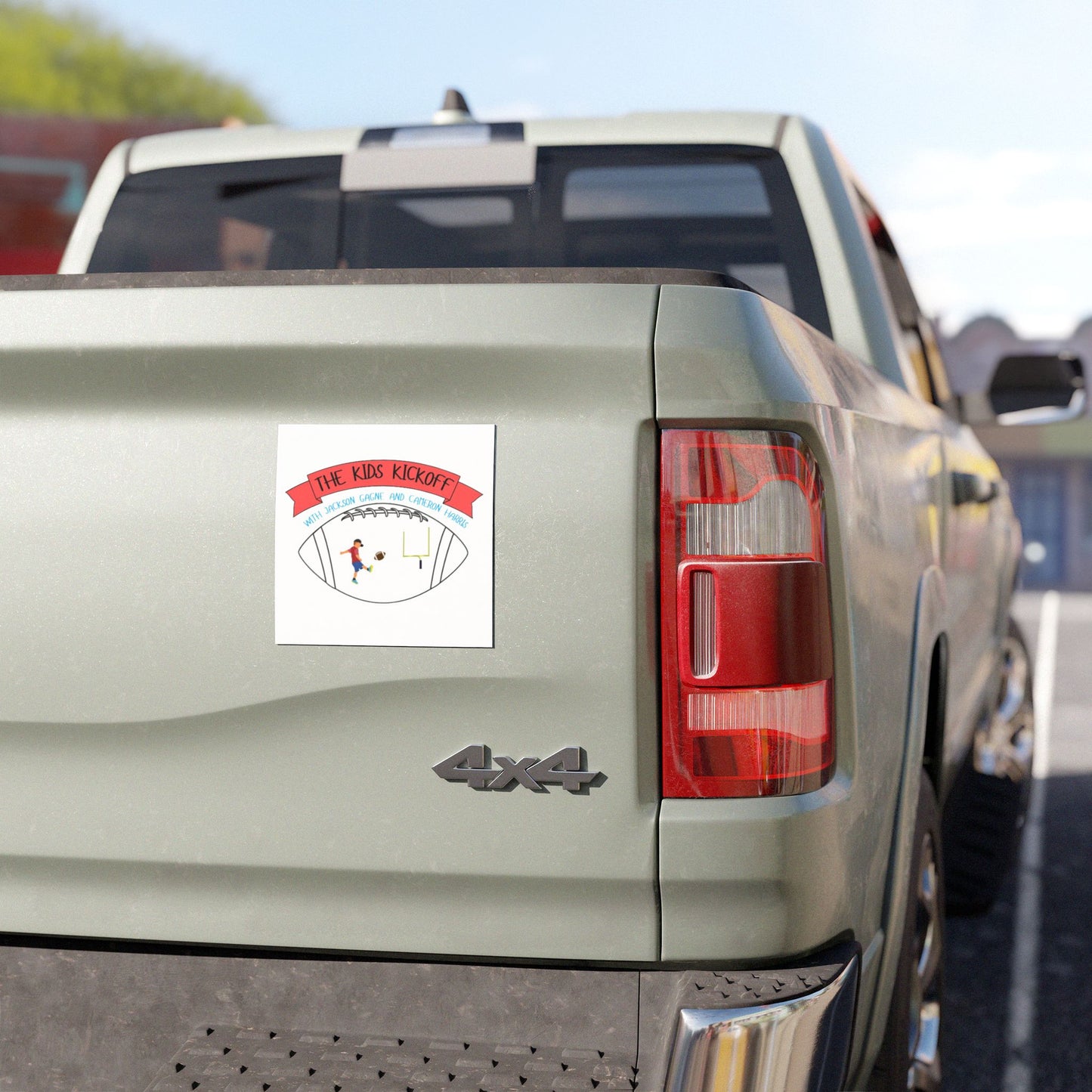 Car Magnet -The Kids Kickoff