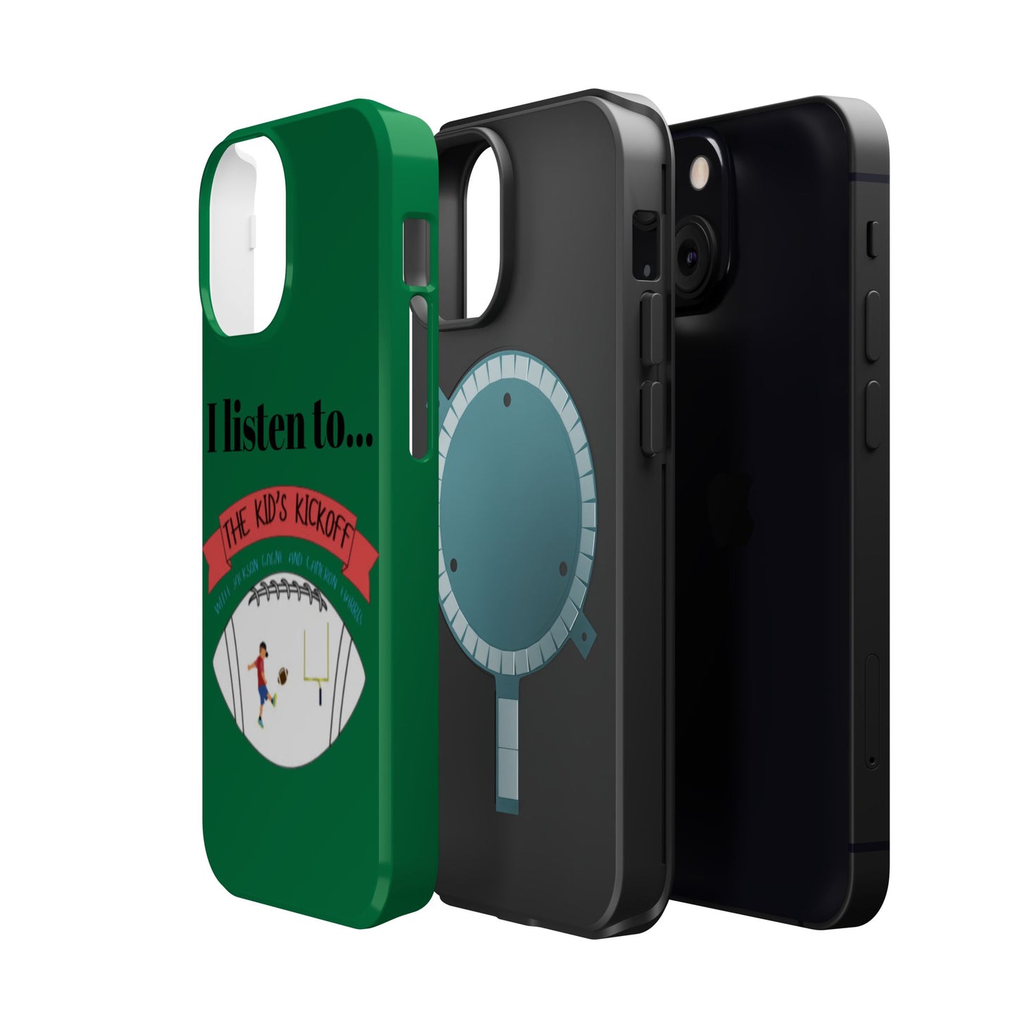 I Listen To... The Kid's Kickoff - Phone Case